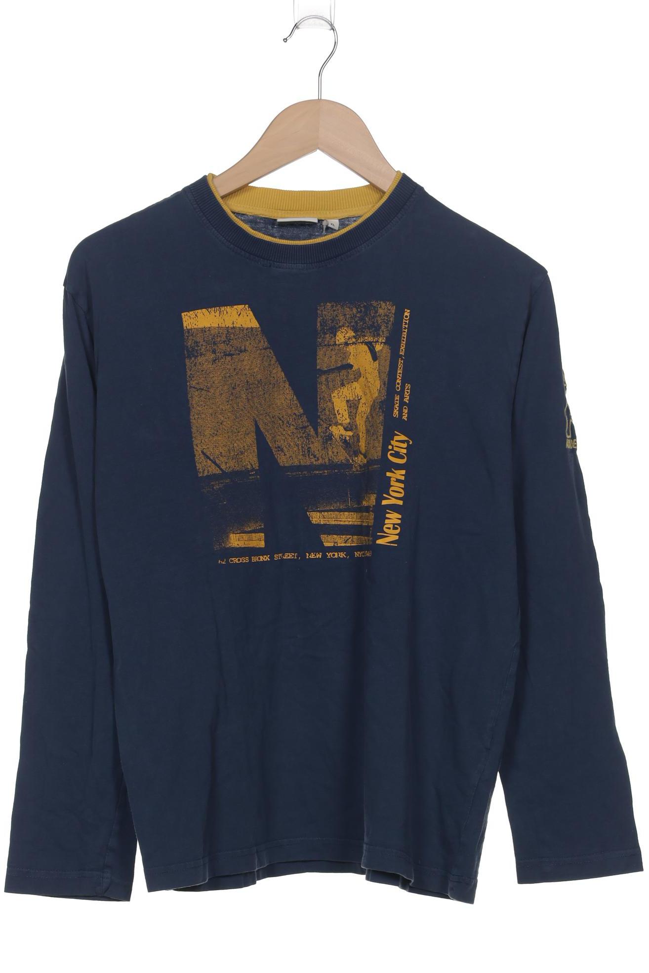 

Tom Tailor Herren Langarmshirt, marineblau, Gr. 170