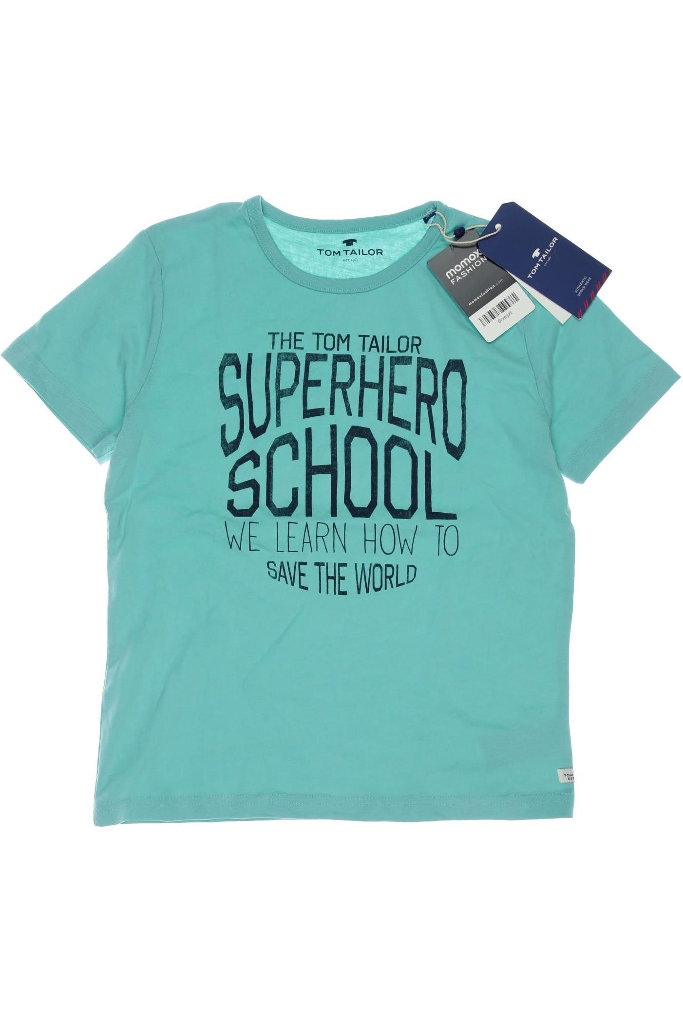 

Tom Tailor Herren T-Shirt, türkis, Gr. 128