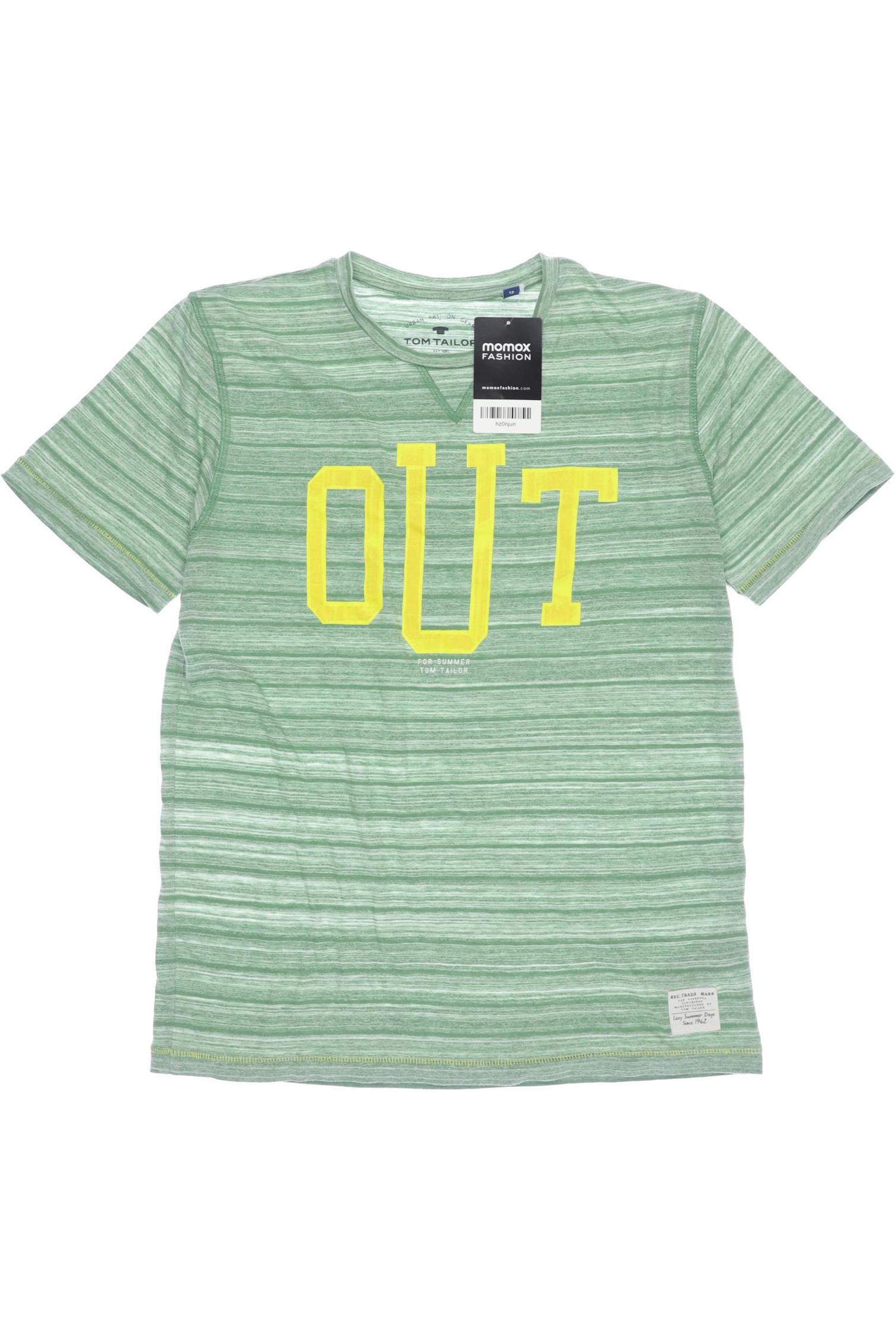 

Tom Tailor Herren T-Shirt, grün, Gr. 152