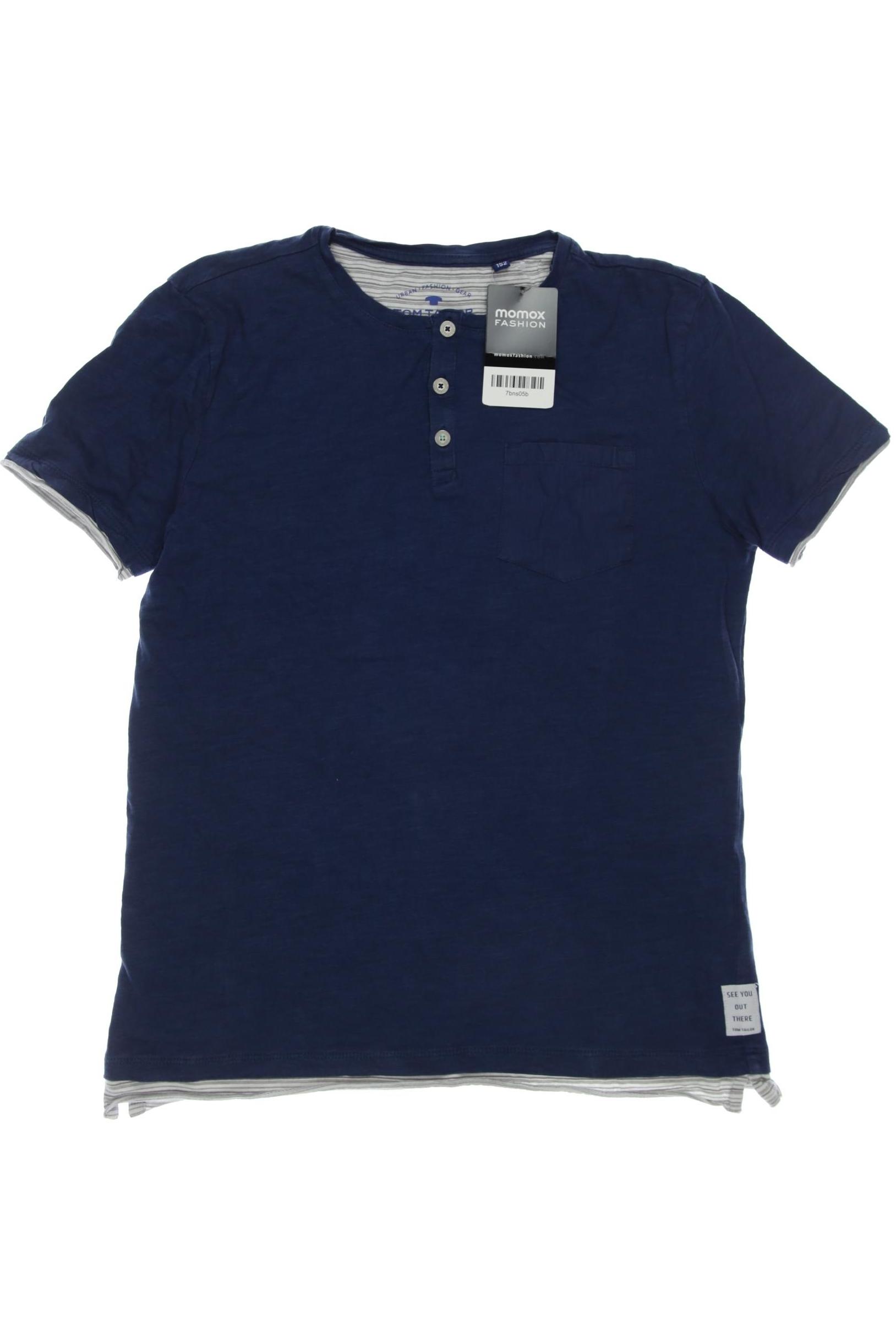 

Tom Tailor Herren T-Shirt, marineblau, Gr. 152