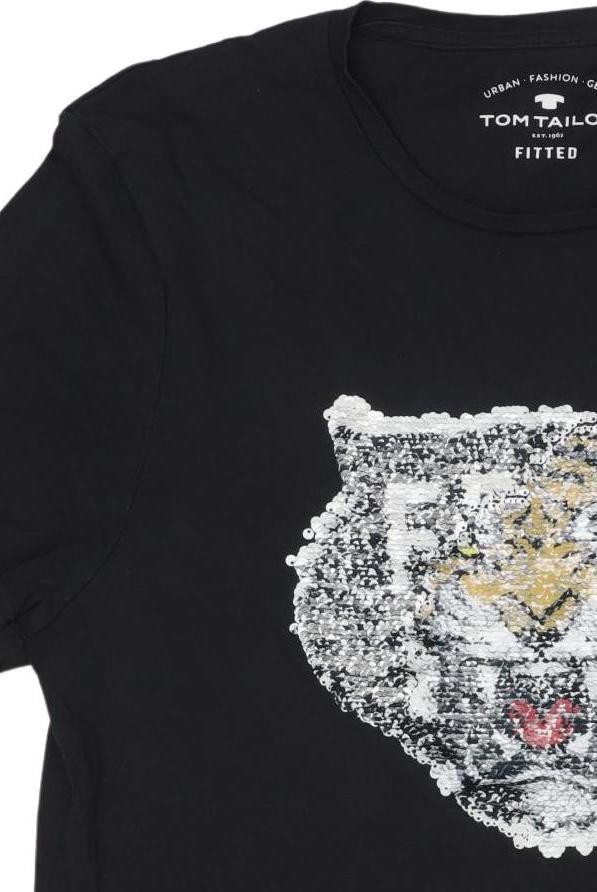 Thumbnail - Tom Tailor Jungen T-Shirt, schwarz, Gr. 176