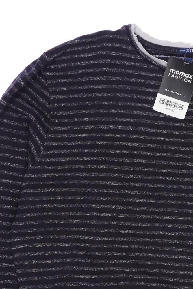 Thumbnail - Tom Tailor Herren Langarmshirt, schwarz, Gr. 176