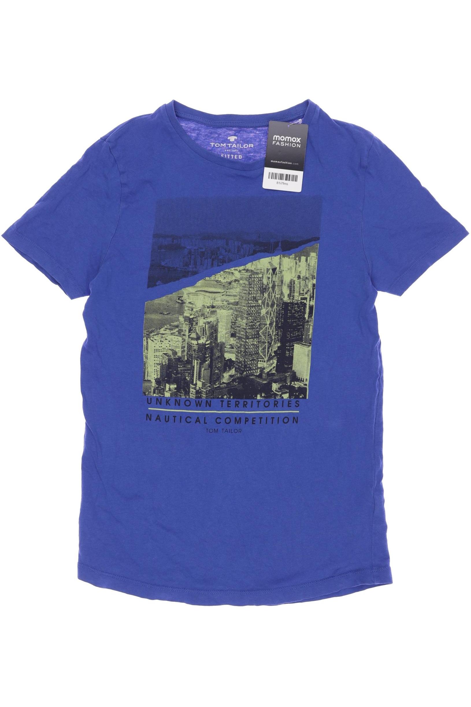

Tom Tailor Herren T-Shirt, blau, Gr. 152