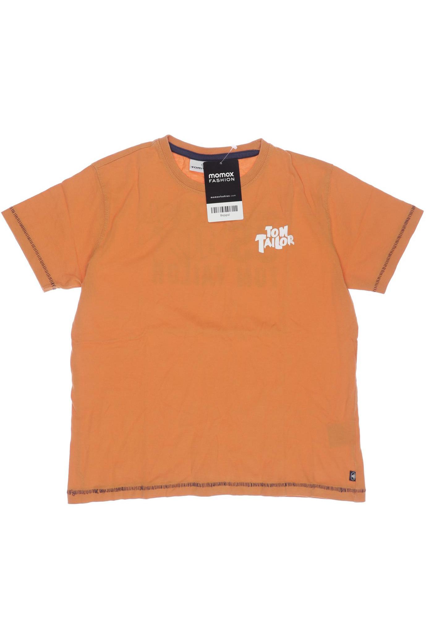 

Tom Tailor Herren T-Shirt, orange, Gr. 128