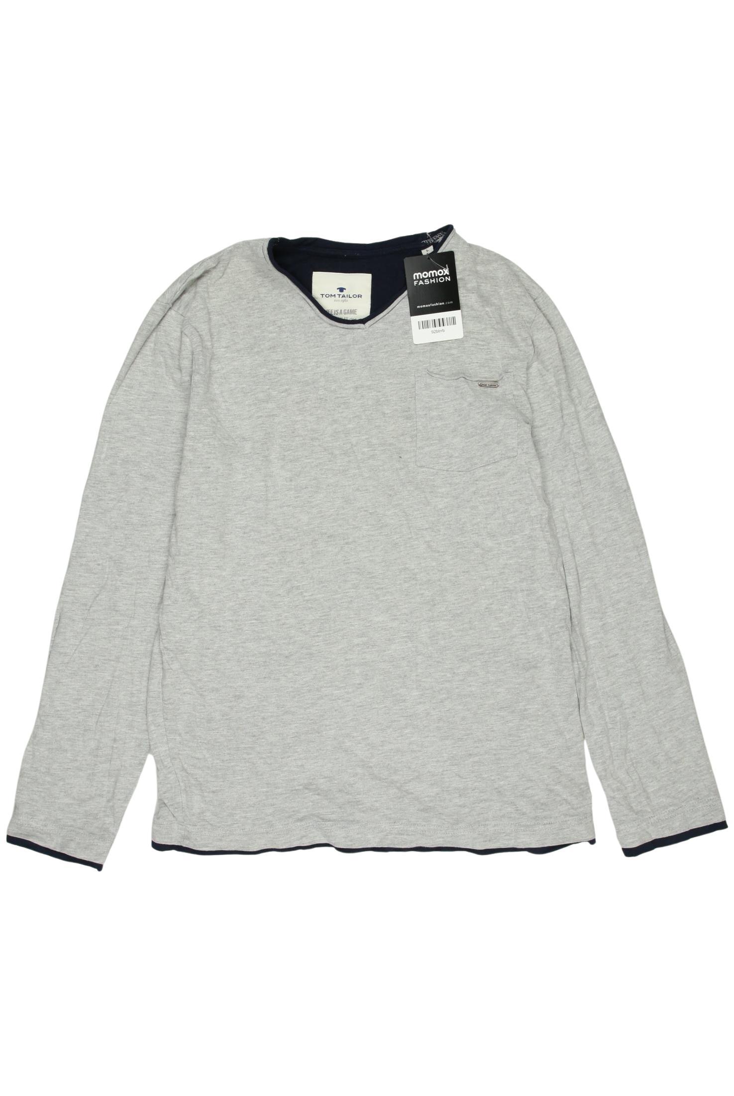 

Tom Tailor Jungen Langarmshirt, grau, Gr. 164