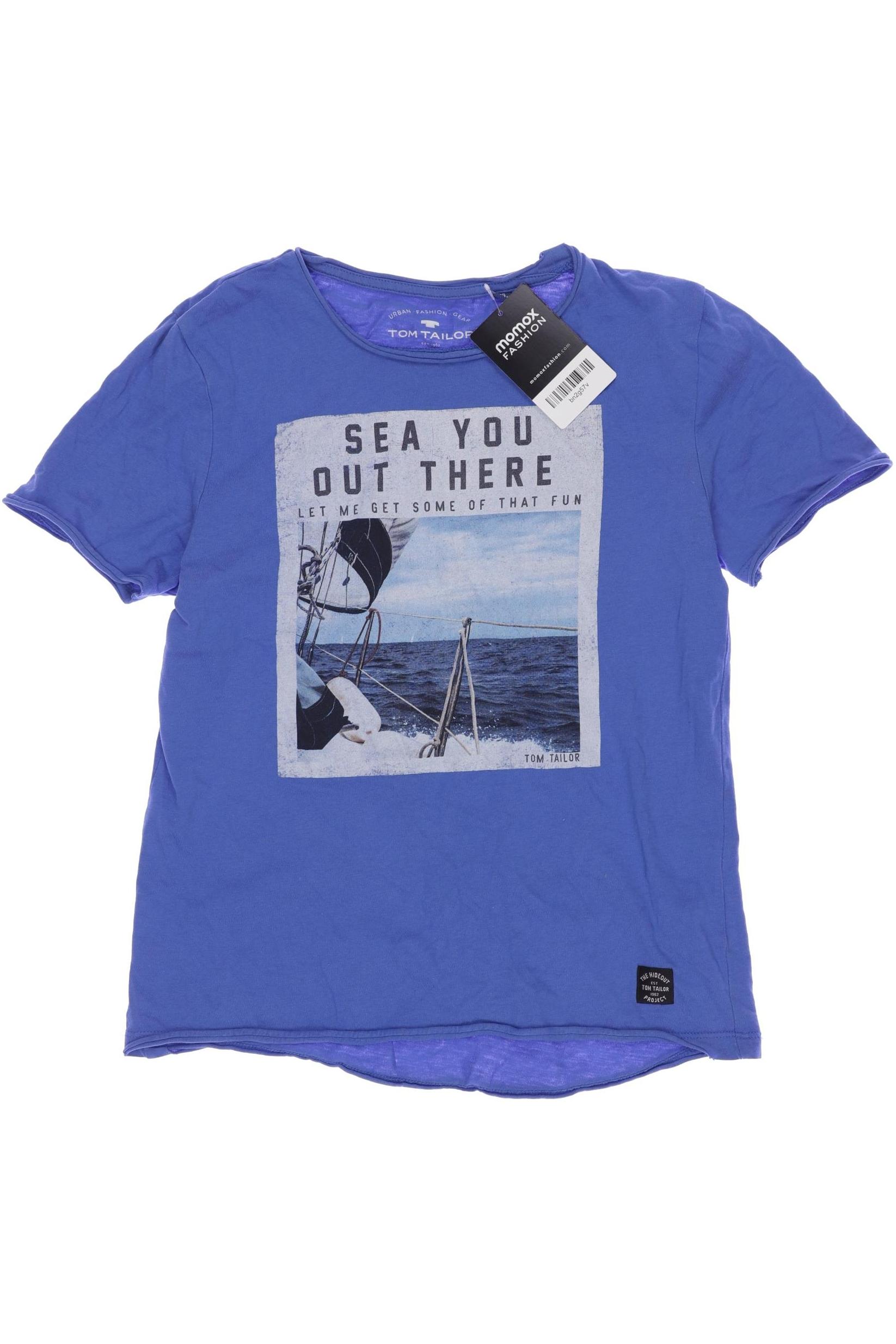 

Tom Tailor Herren T-Shirt, blau, Gr. 140