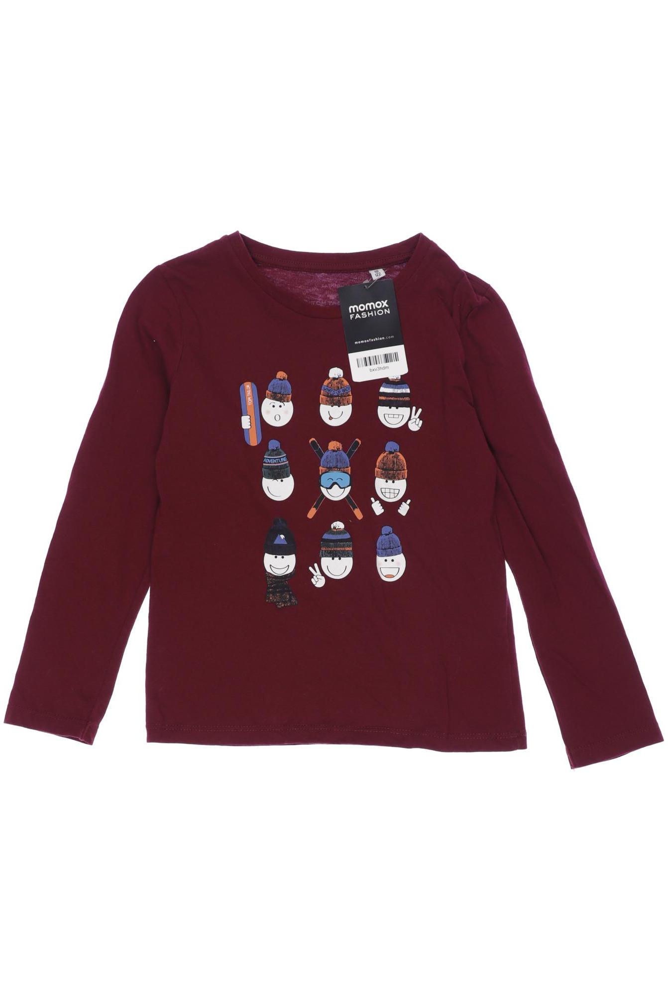 

Tom Tailor Herren Langarmshirt, bordeaux, Gr. 116