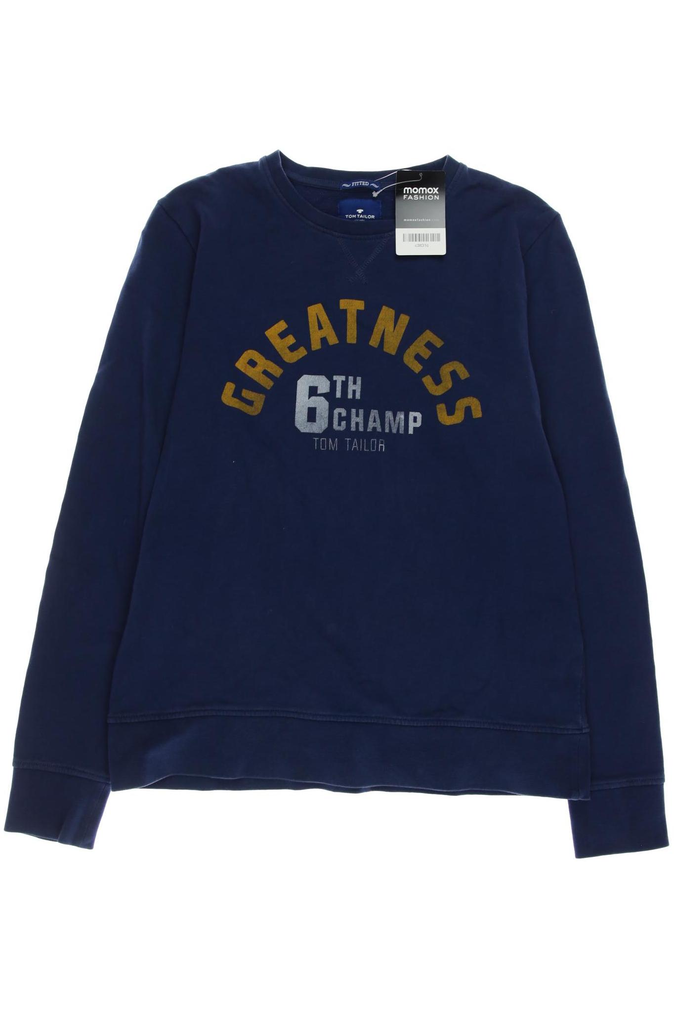 

Tom Tailor Herren Hoodies & Sweater, marineblau, Gr. 176