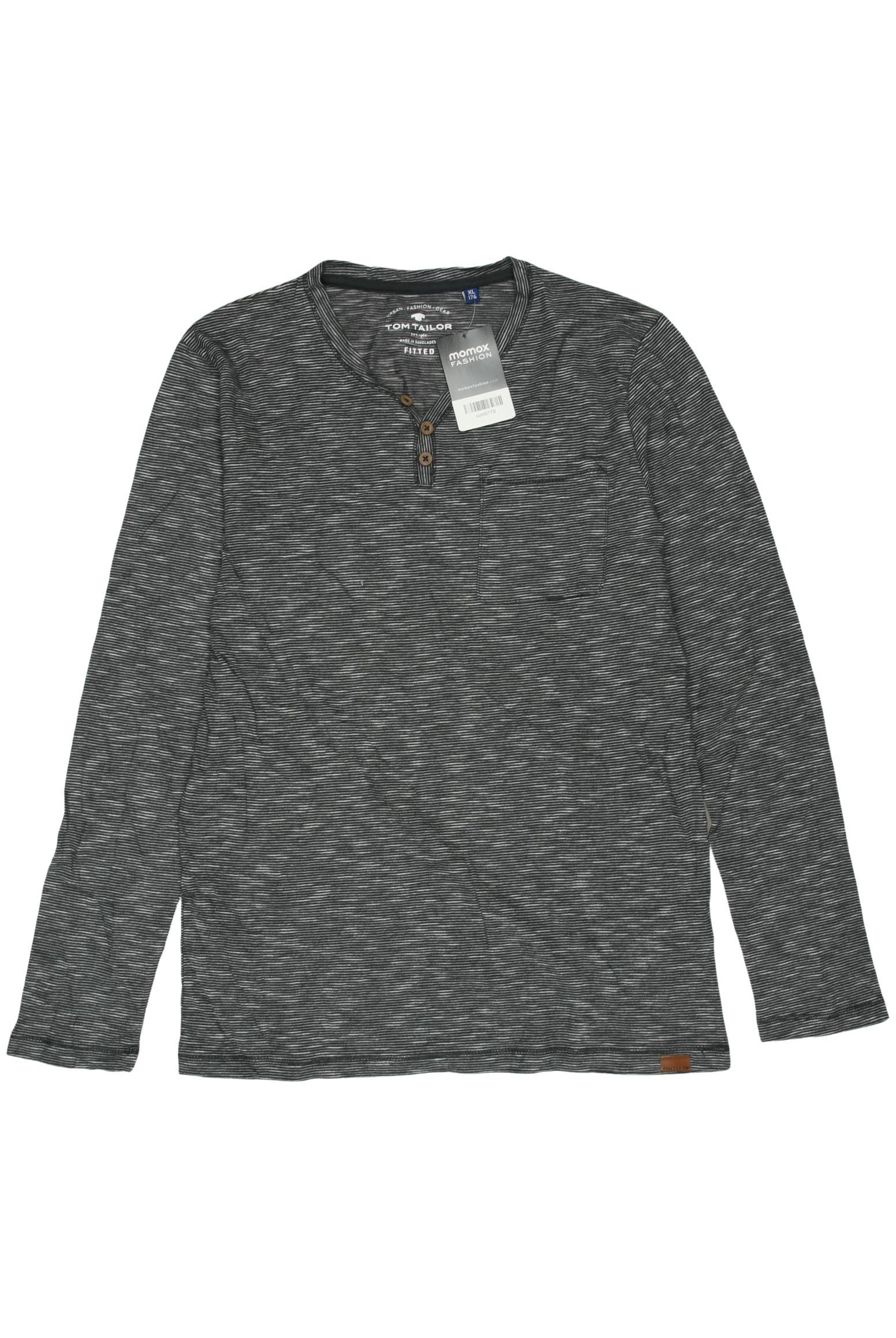 

Tom Tailor Jungen Langarmshirt, grau, Gr. 176