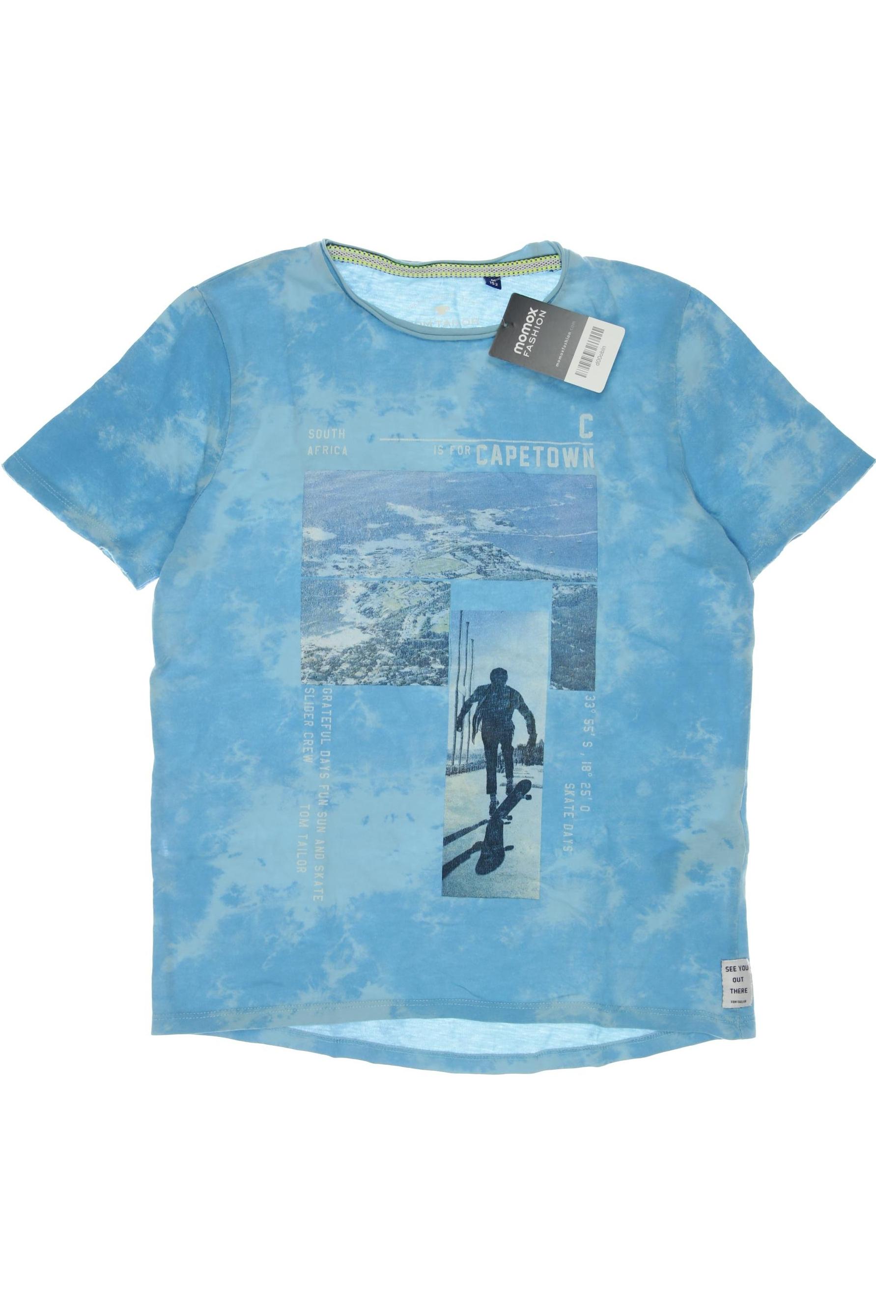 

Tom Tailor Herren T-Shirt, blau, Gr. 146