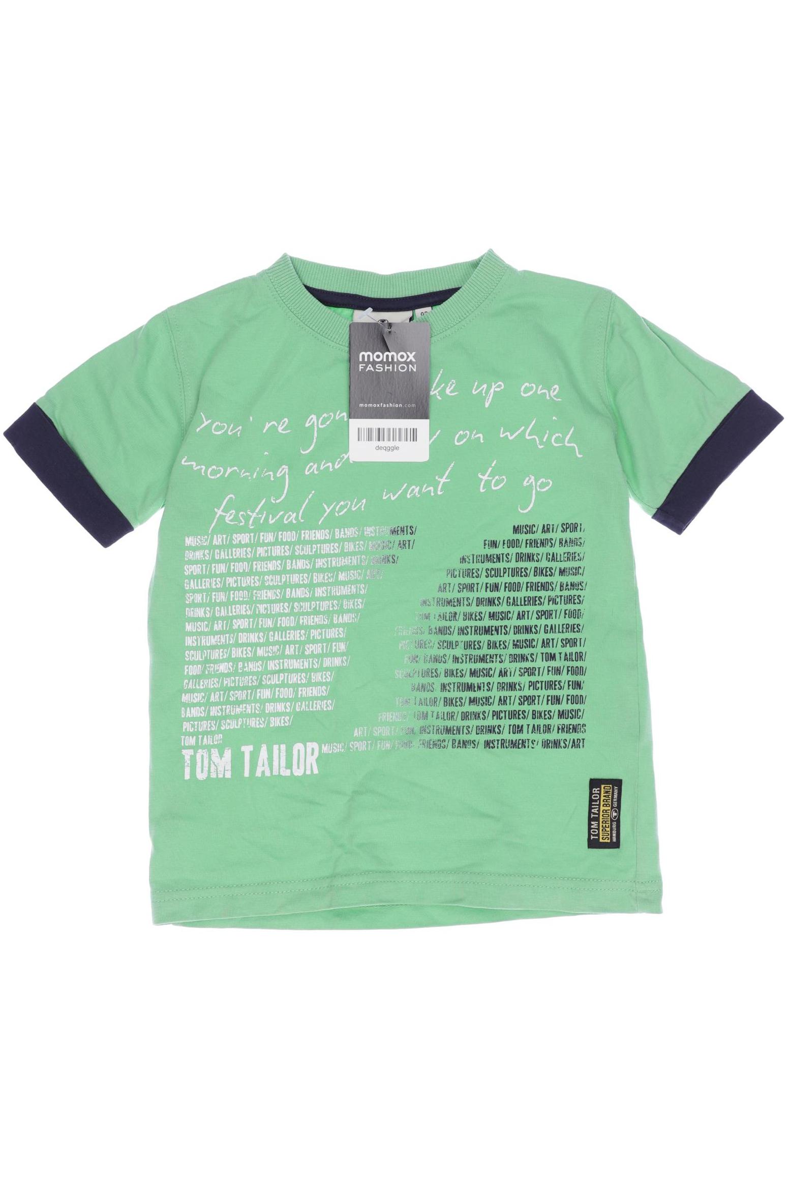 

Tom Tailor Herren T-Shirt, hellgrün, Gr. 92