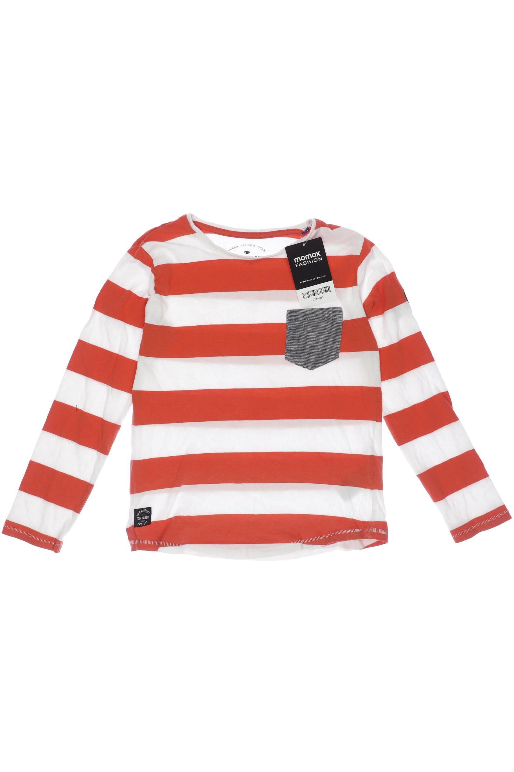 

Tom Tailor Herren Langarmshirt, rot, Gr. 128