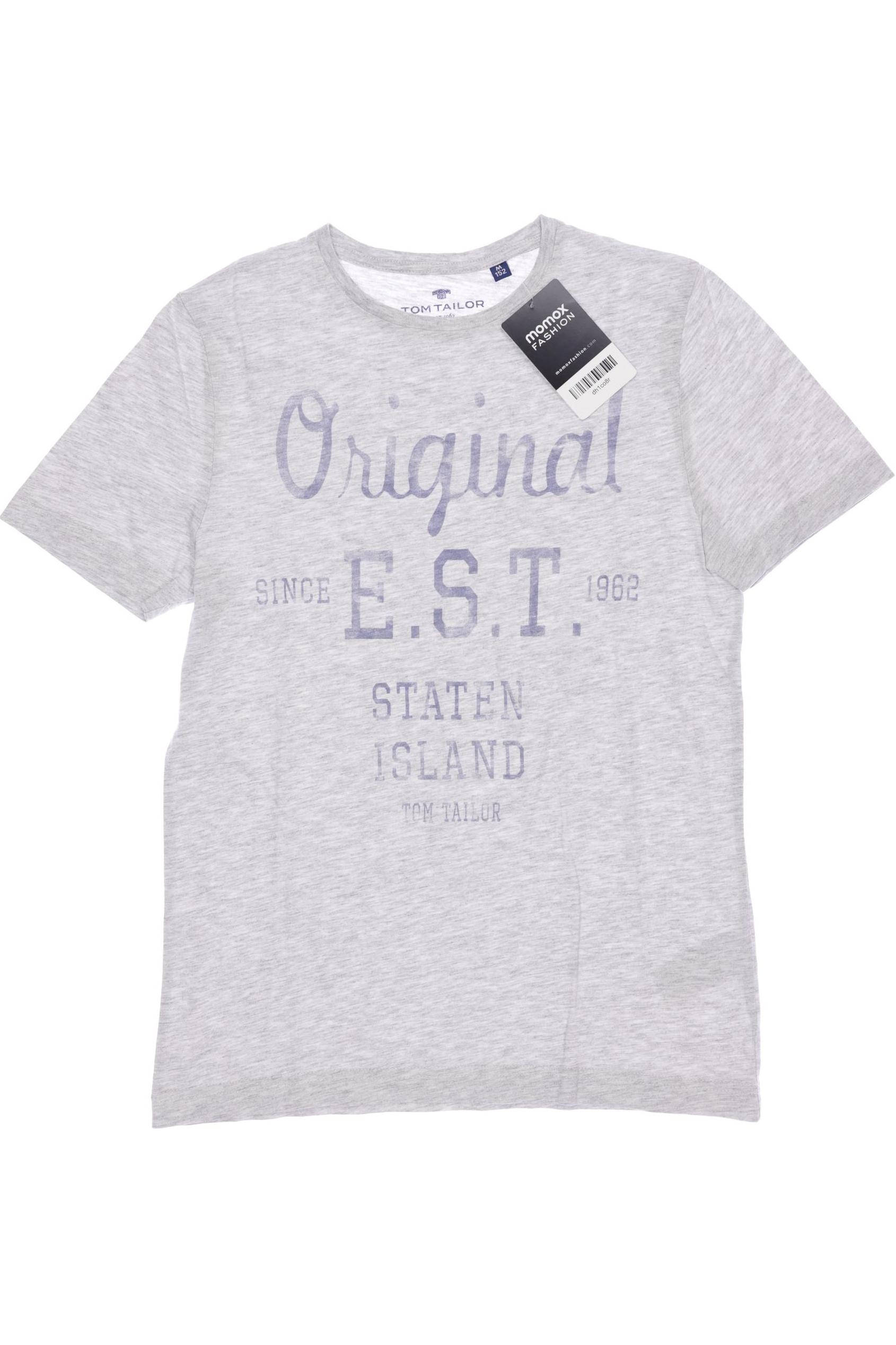 

Tom Tailor Herren T-Shirt, grau, Gr. 152