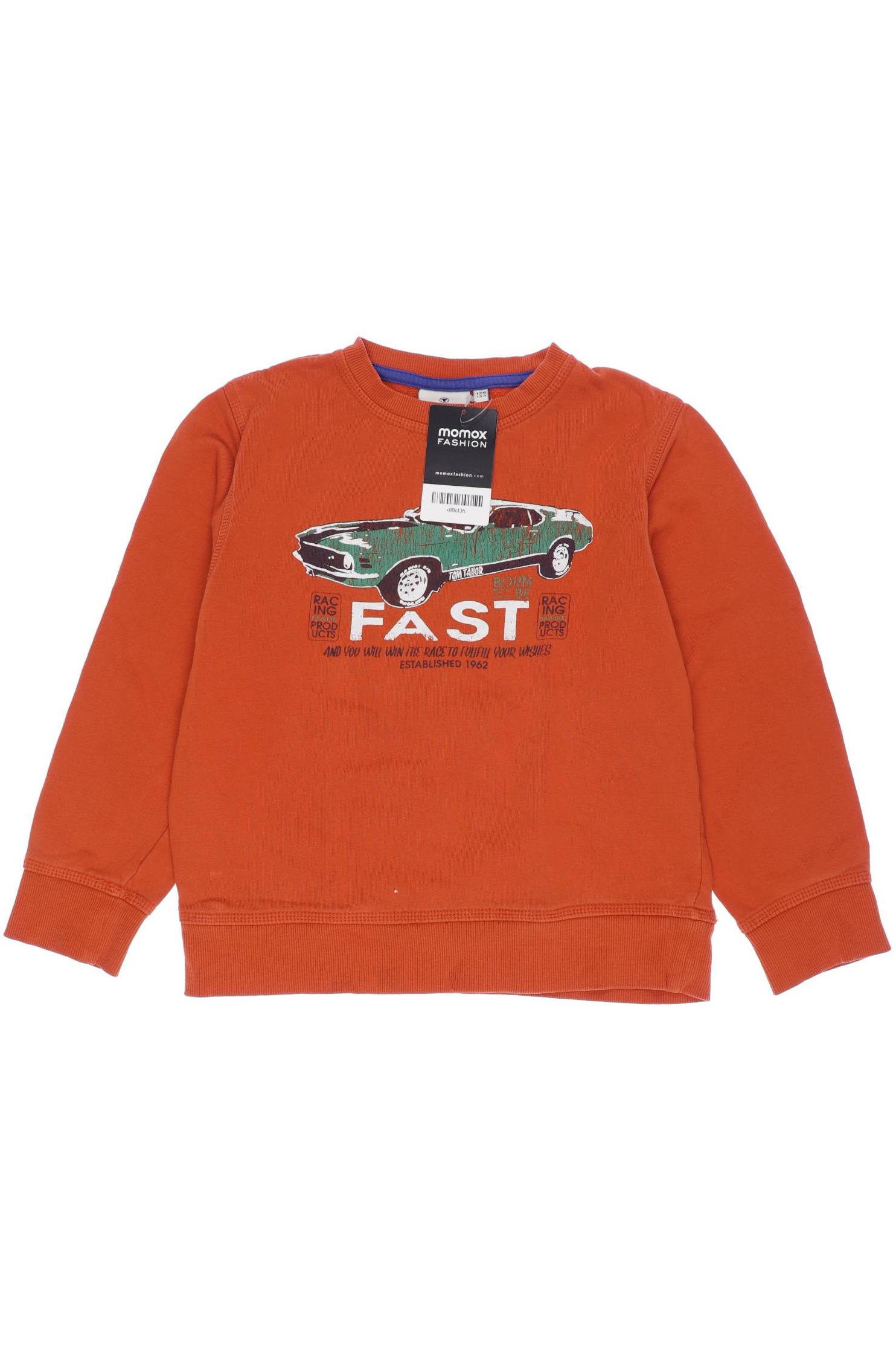 

Tom Tailor Herren Hoodies & Sweater, orange, Gr. 128