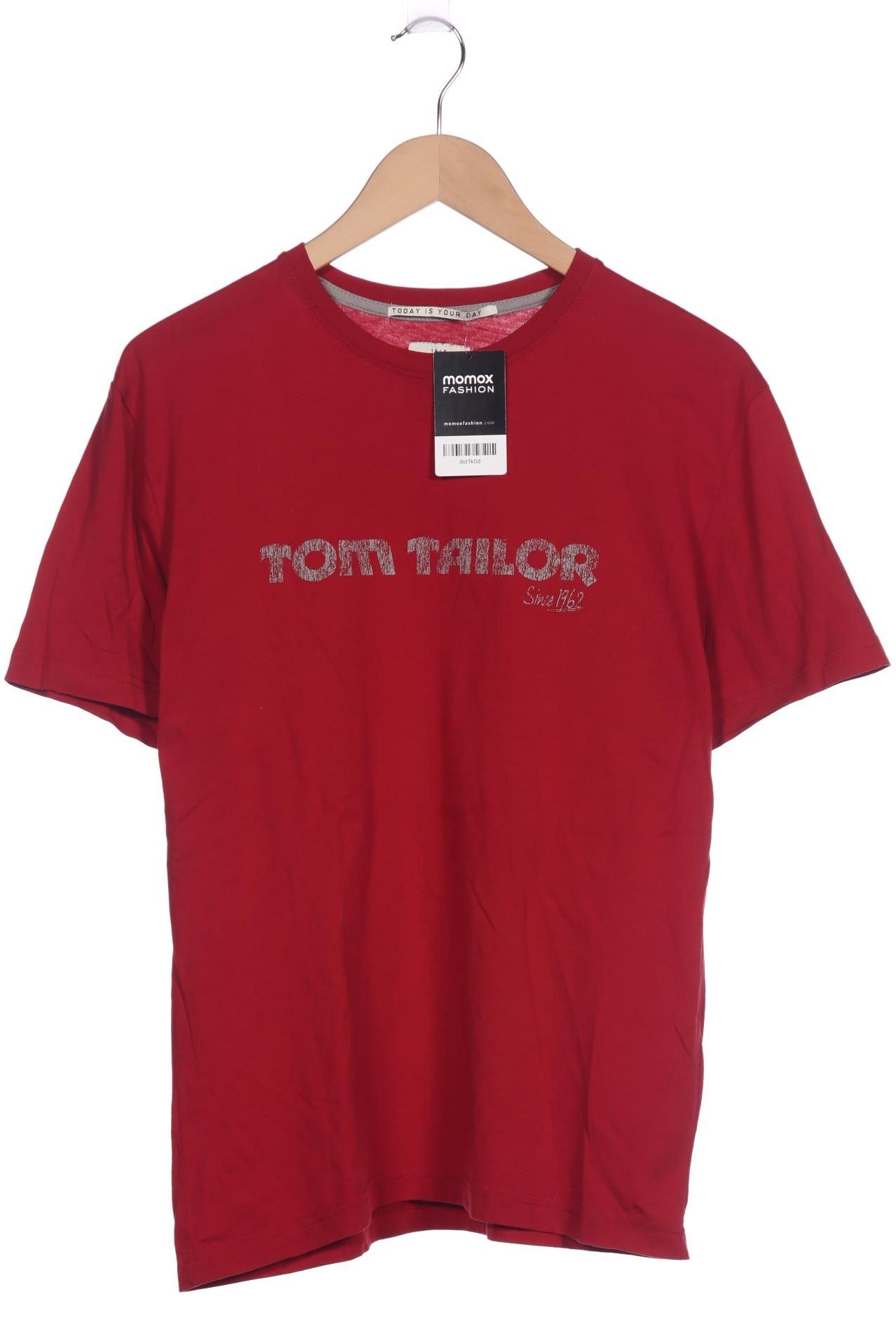 

Tom Tailor Herren T-Shirt, rot, Gr. 146