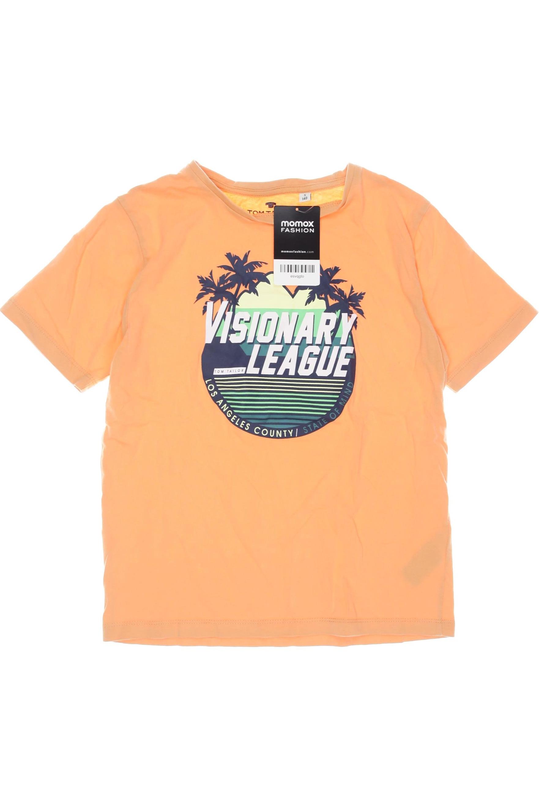 

Tom Tailor Herren T-Shirt, orange, Gr. 134