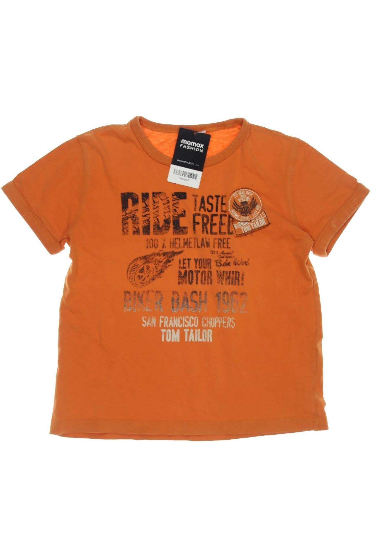 

Tom Tailor Herren T-Shirt, orange, Gr. 128