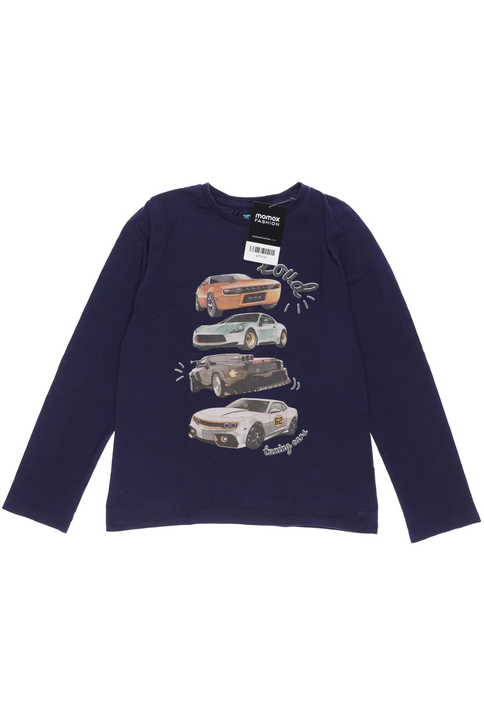 

Tom Tailor Herren Langarmshirt, marineblau, Gr. 128