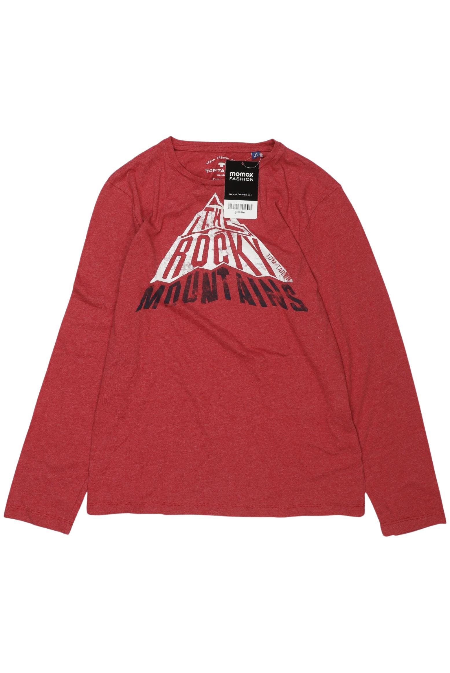 

Tom Tailor Jungen Langarmshirt, rot, Gr. 152