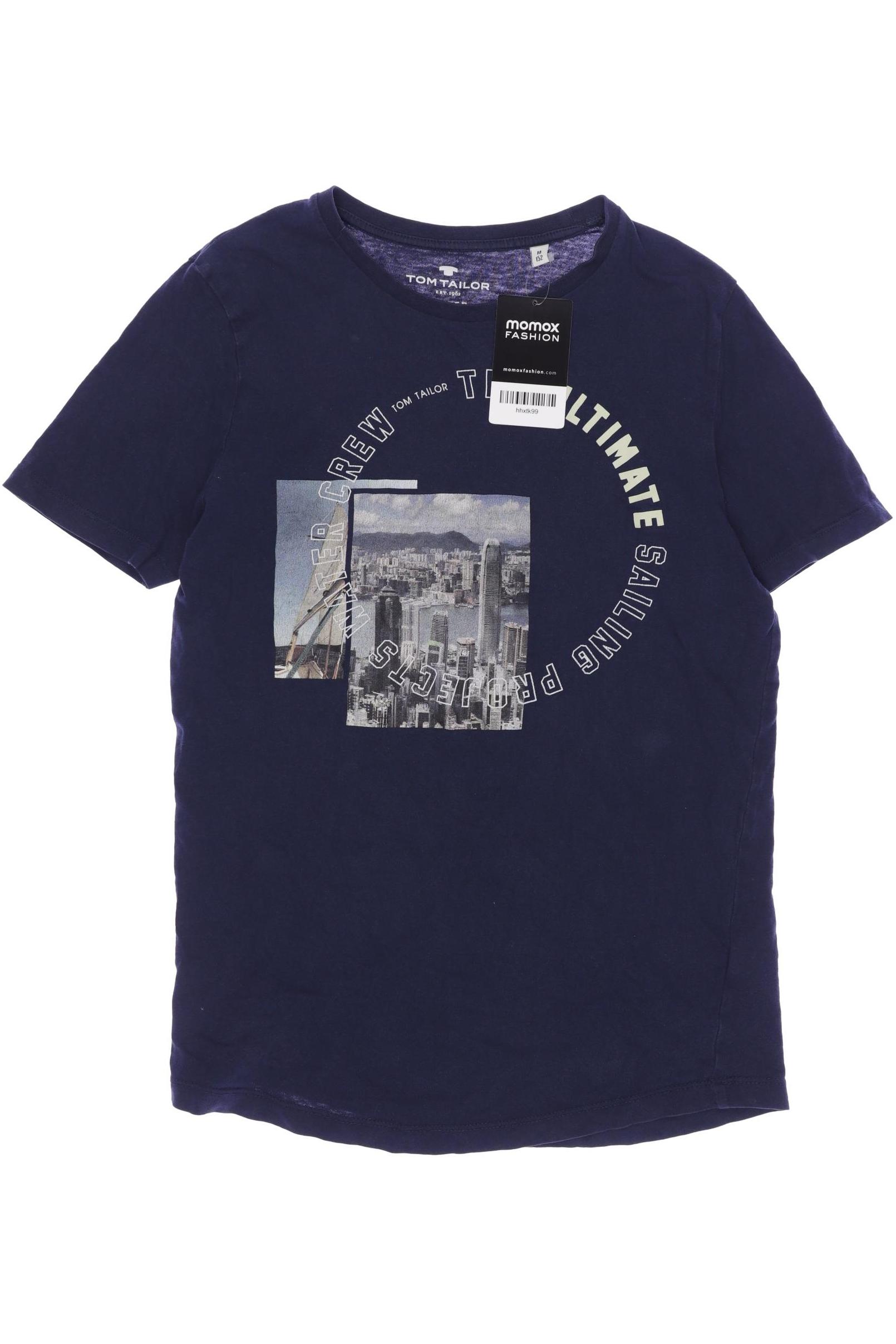 

Tom Tailor Herren T-Shirt, marineblau, Gr. 152