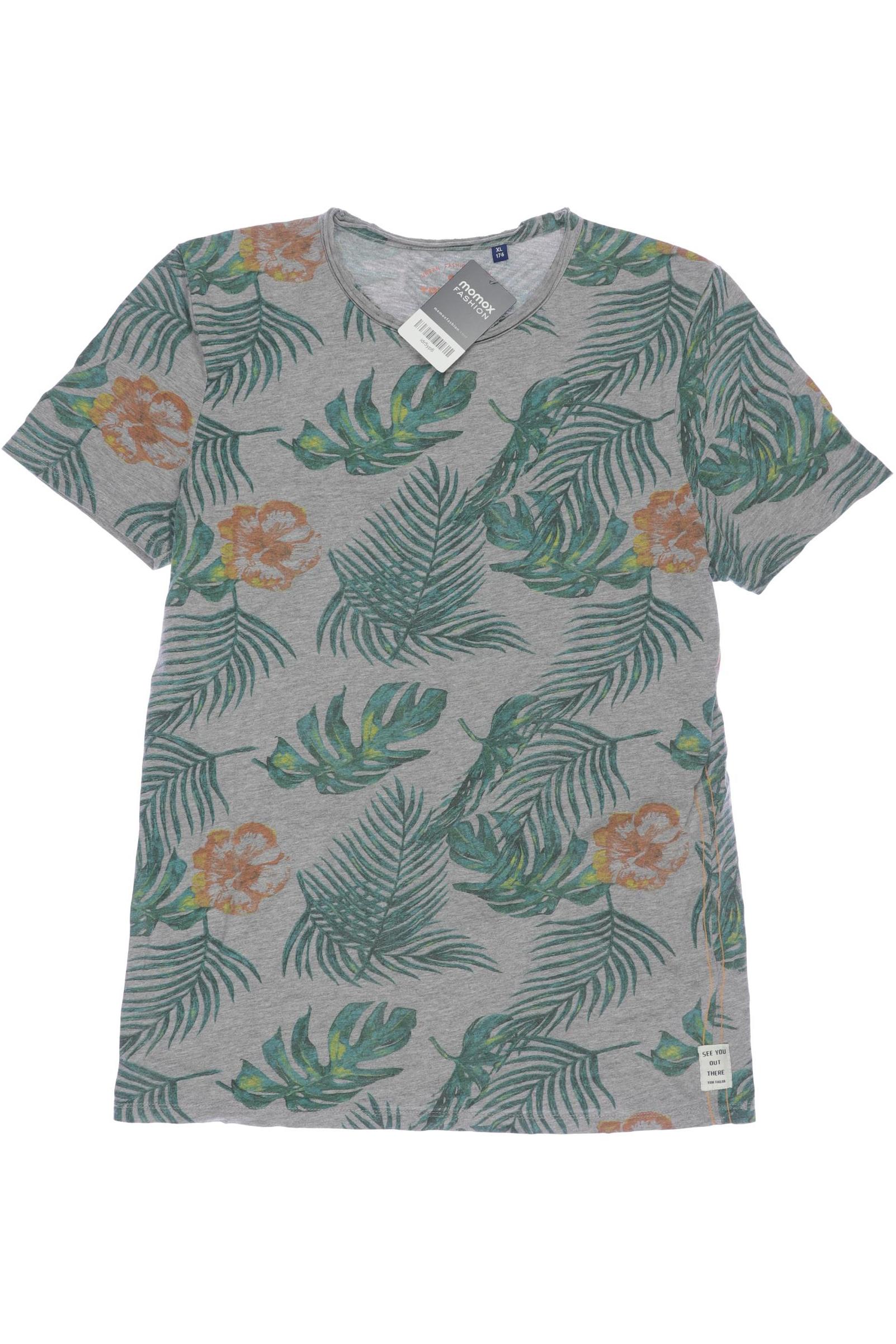 

Tom Tailor Herren T-Shirt, grau, Gr. 176