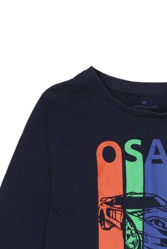 Thumbnail - Tom Tailor Jungen Langarmshirt, marineblau, Gr. 116