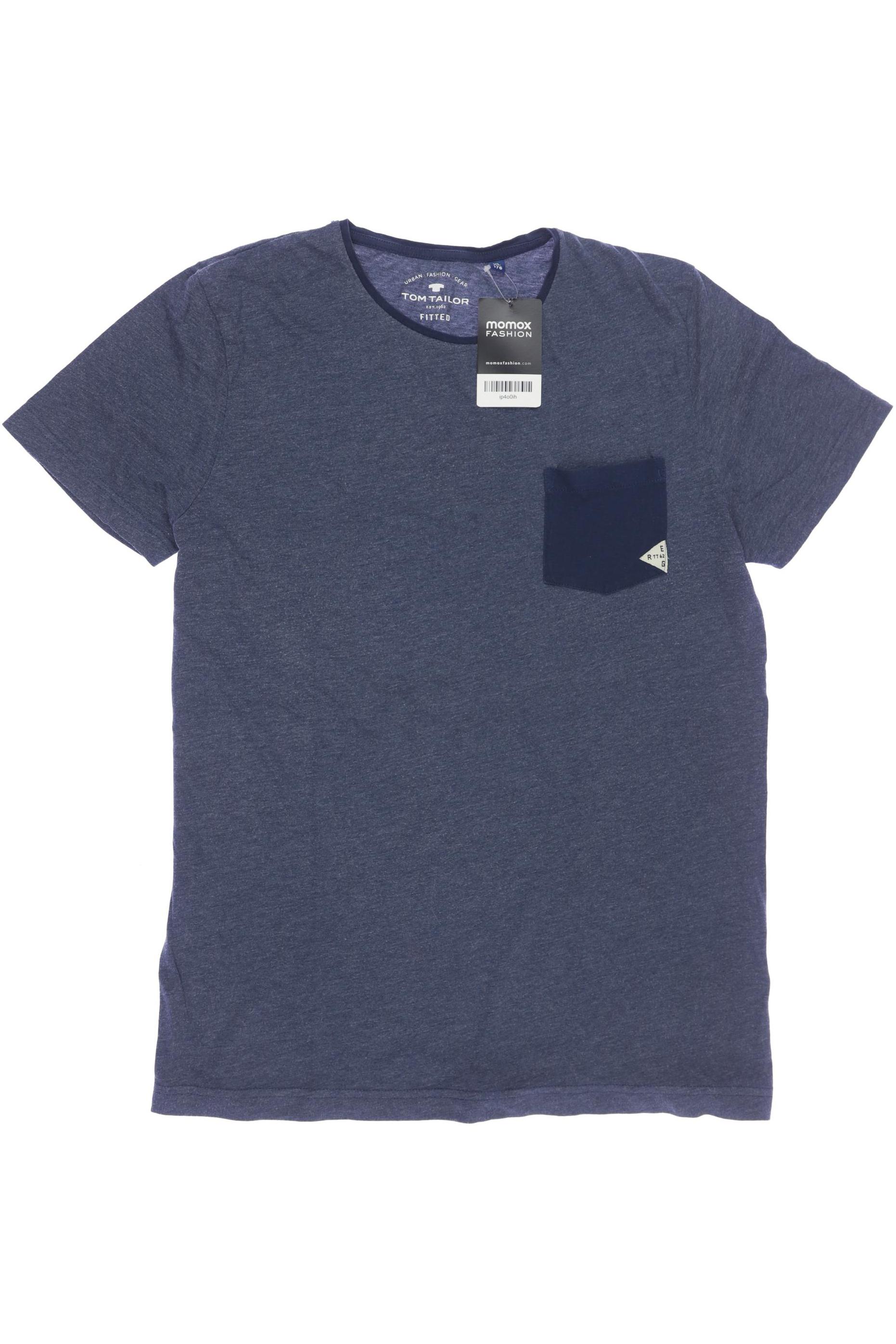 

Tom Tailor Herren T-Shirt, blau, Gr. 176