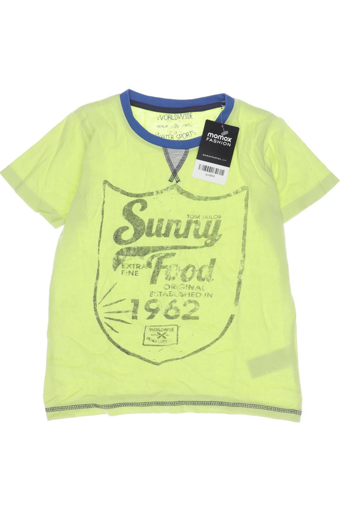 

Tom Tailor Herren T-Shirt, hellgrün, Gr. 116