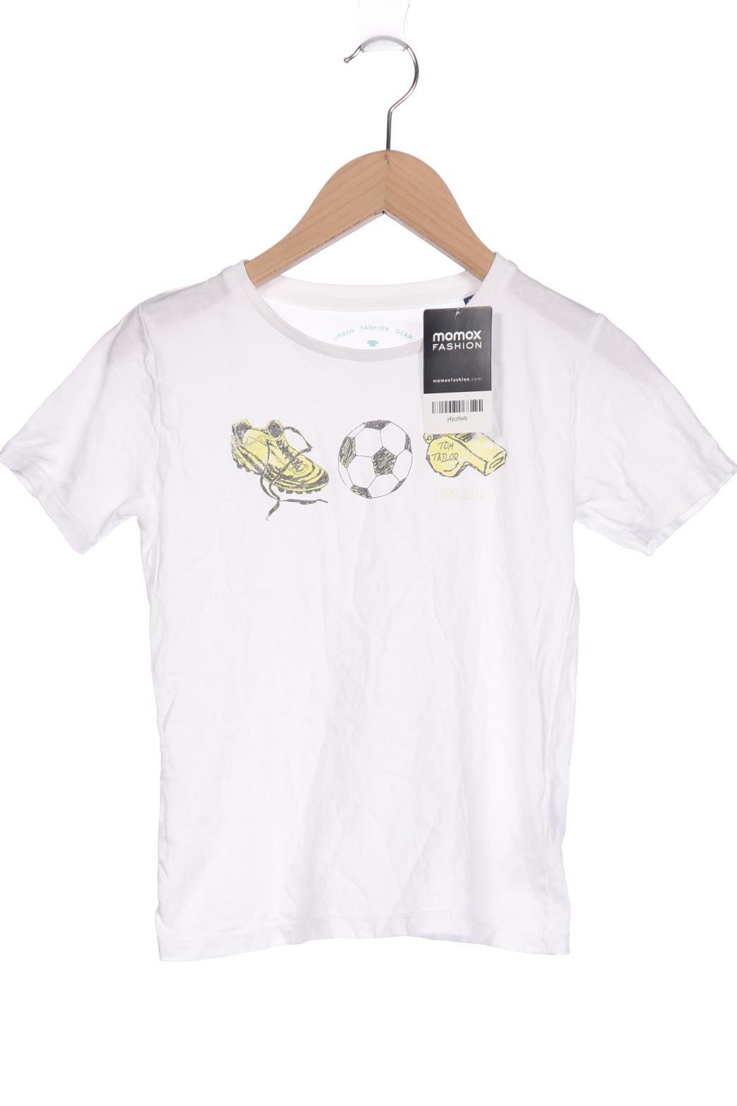 

Tom Tailor Herren T-Shirt, weiß, Gr. 116