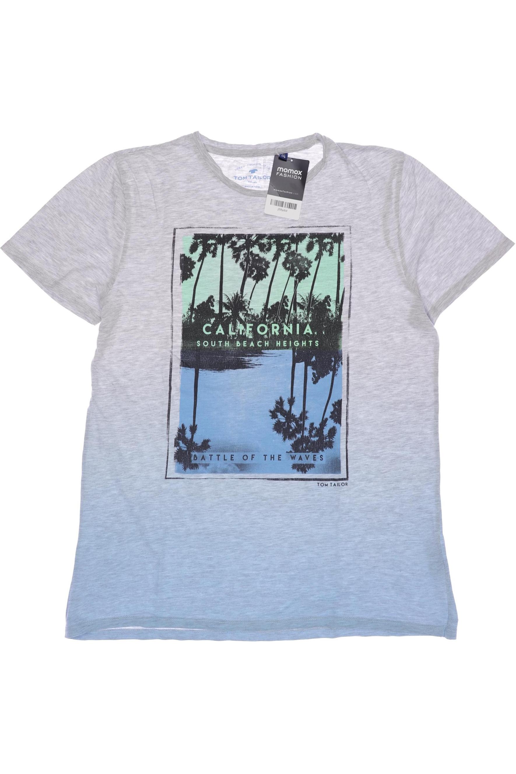 

Tom Tailor Herren T-Shirt, grau, Gr. 176