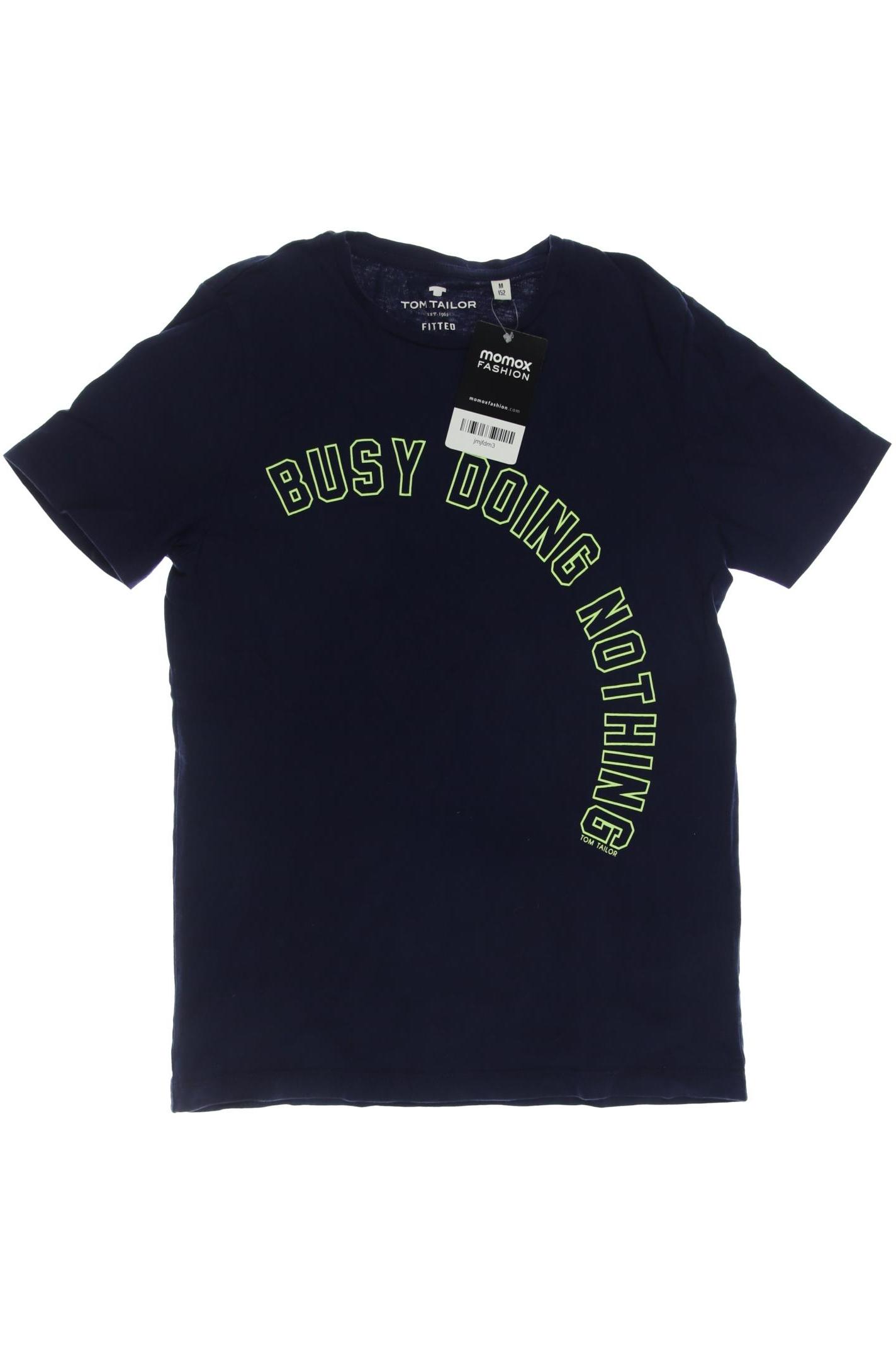 

Tom Tailor Herren T-Shirt, marineblau, Gr. 152