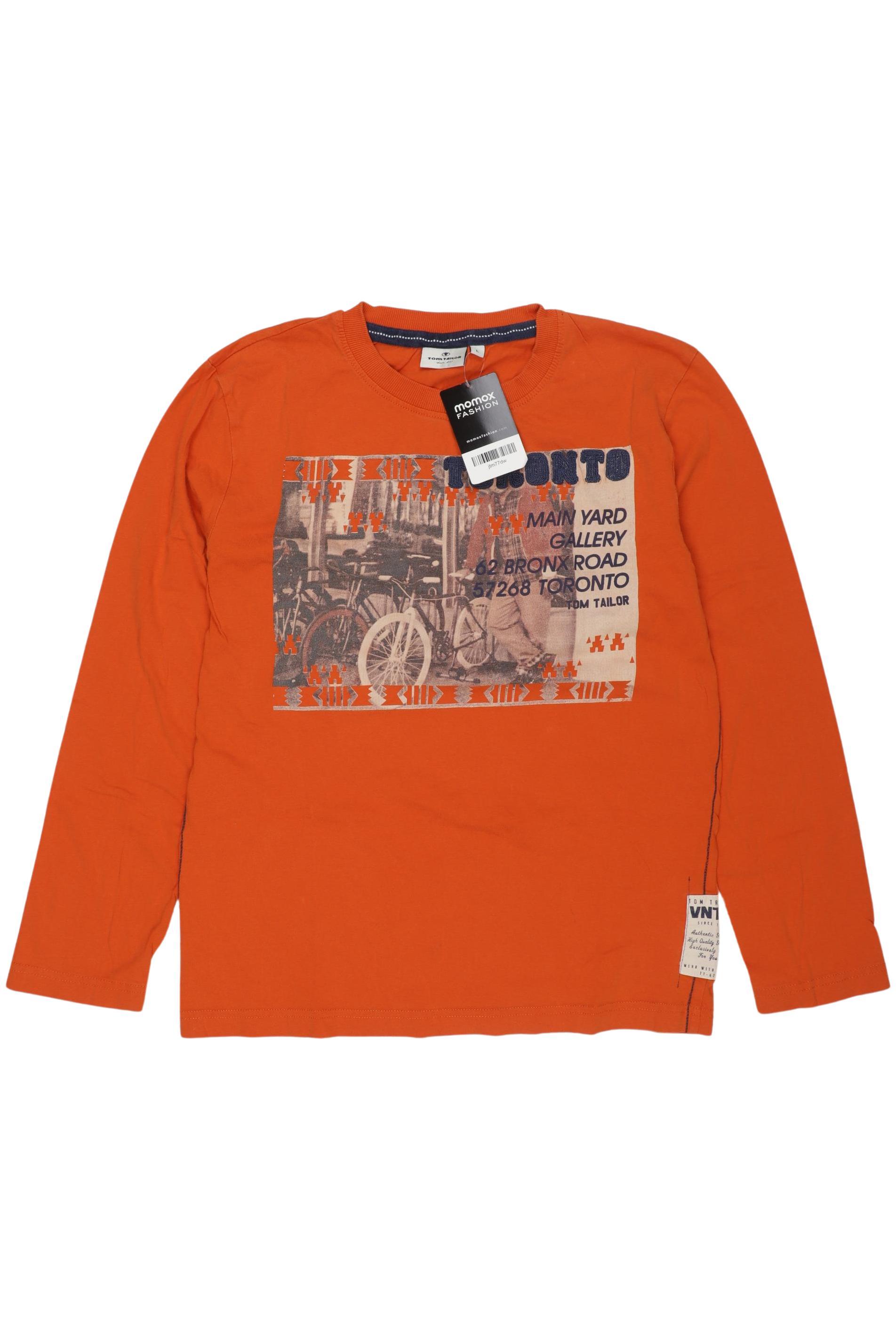 

Tom Tailor Jungen Langarmshirt, orange, Gr. 158