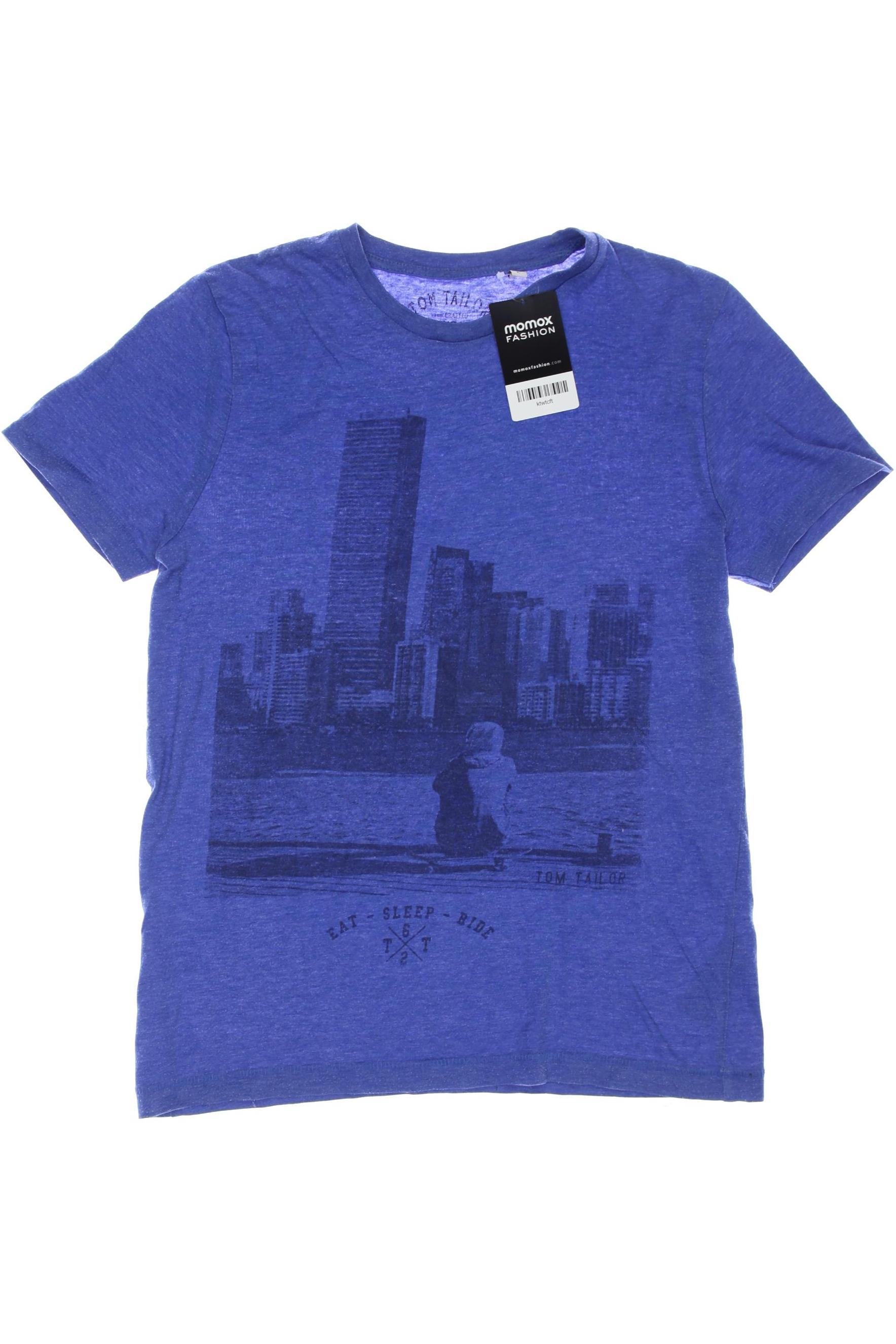

Tom Tailor Herren T-Shirt, blau, Gr. 158