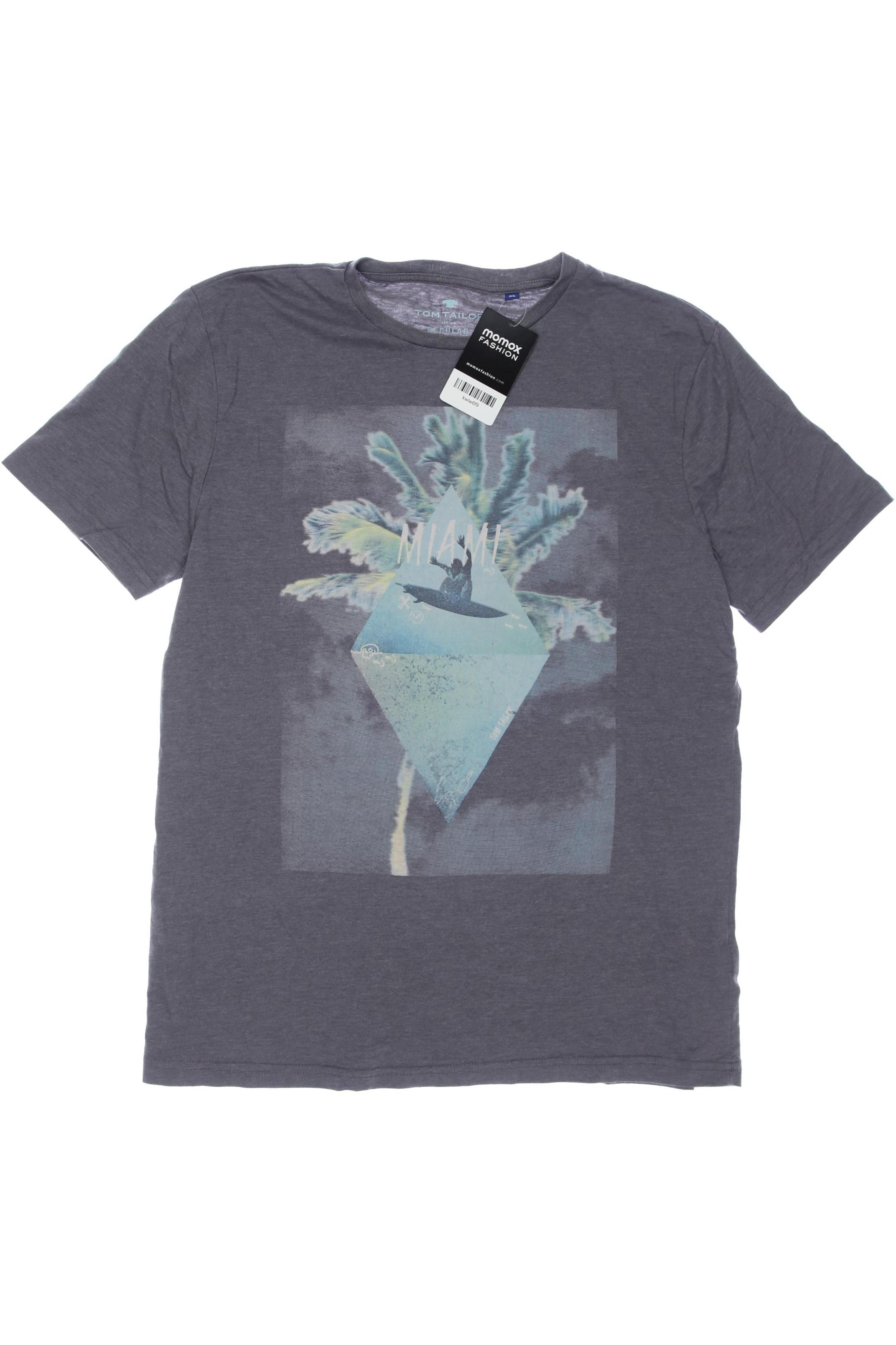 

Tom Tailor Herren T-Shirt, grau, Gr. 176