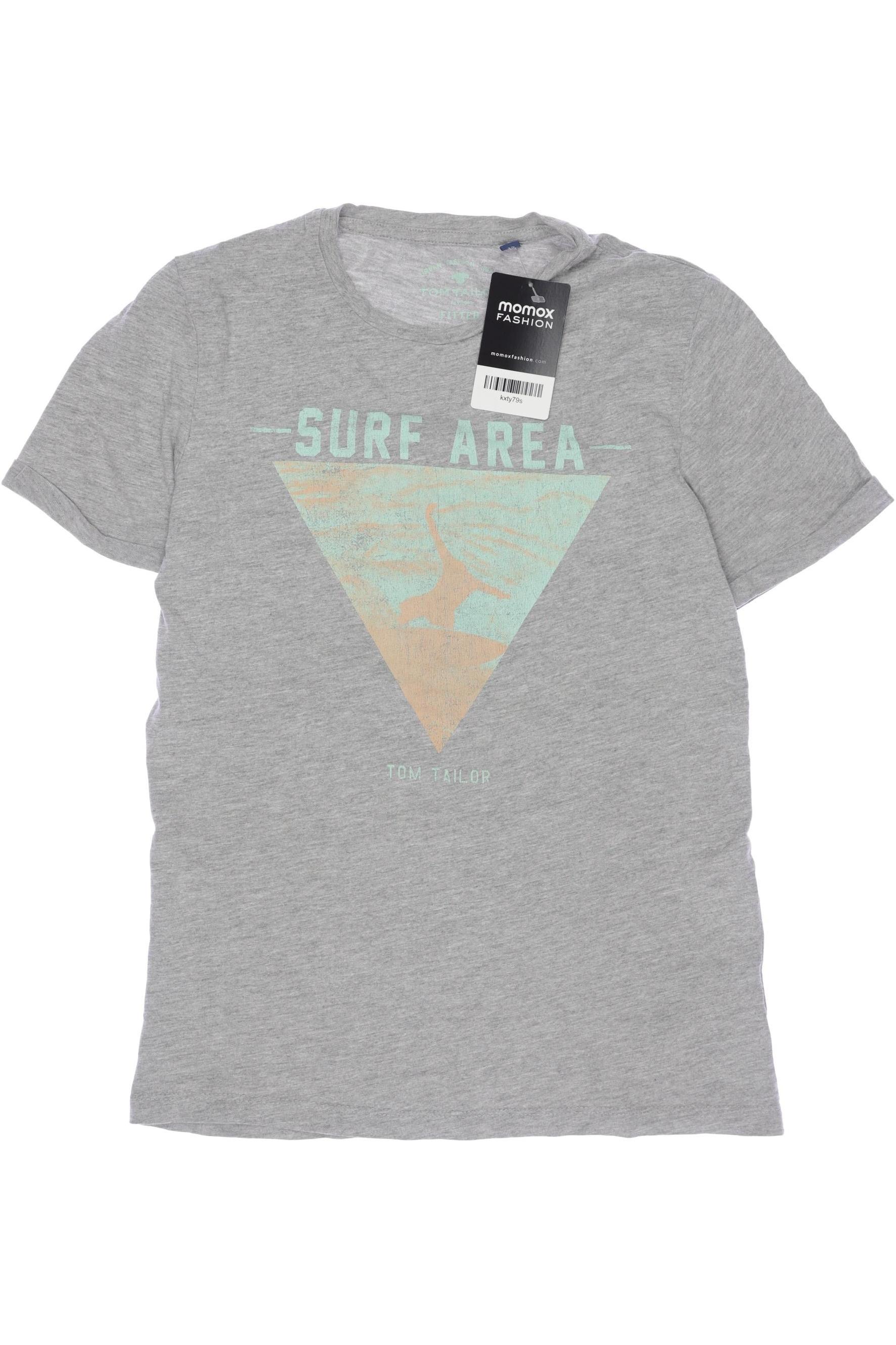 

Tom Tailor Herren T-Shirt, grau, Gr. 146