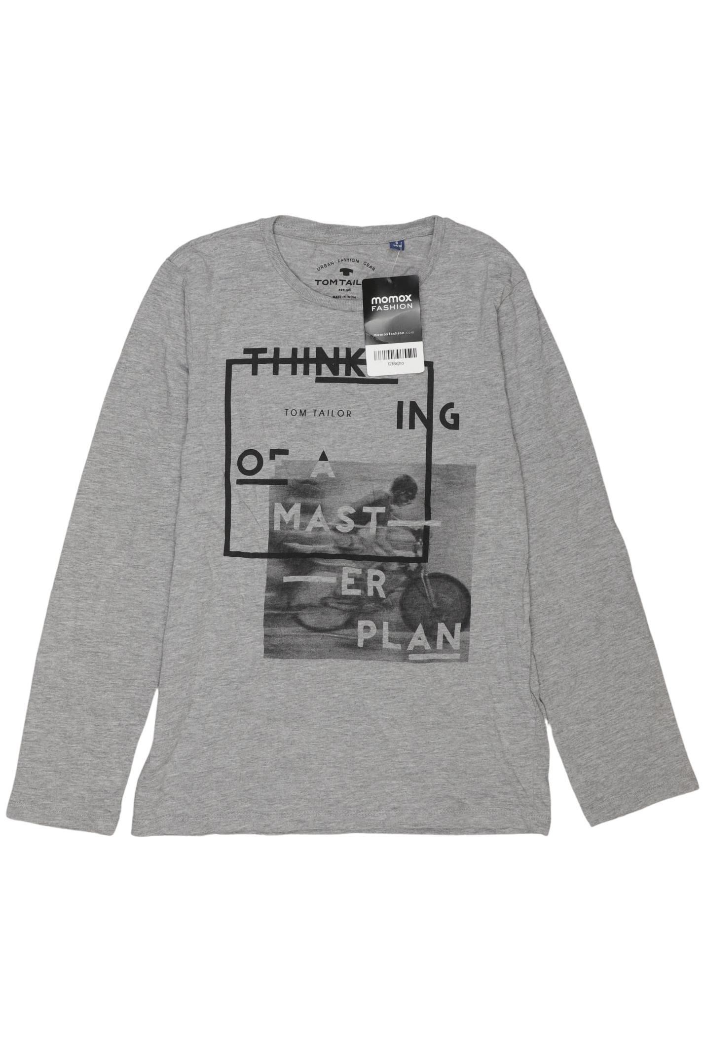 

Tom Tailor Jungen Langarmshirt, grau, Gr. 140