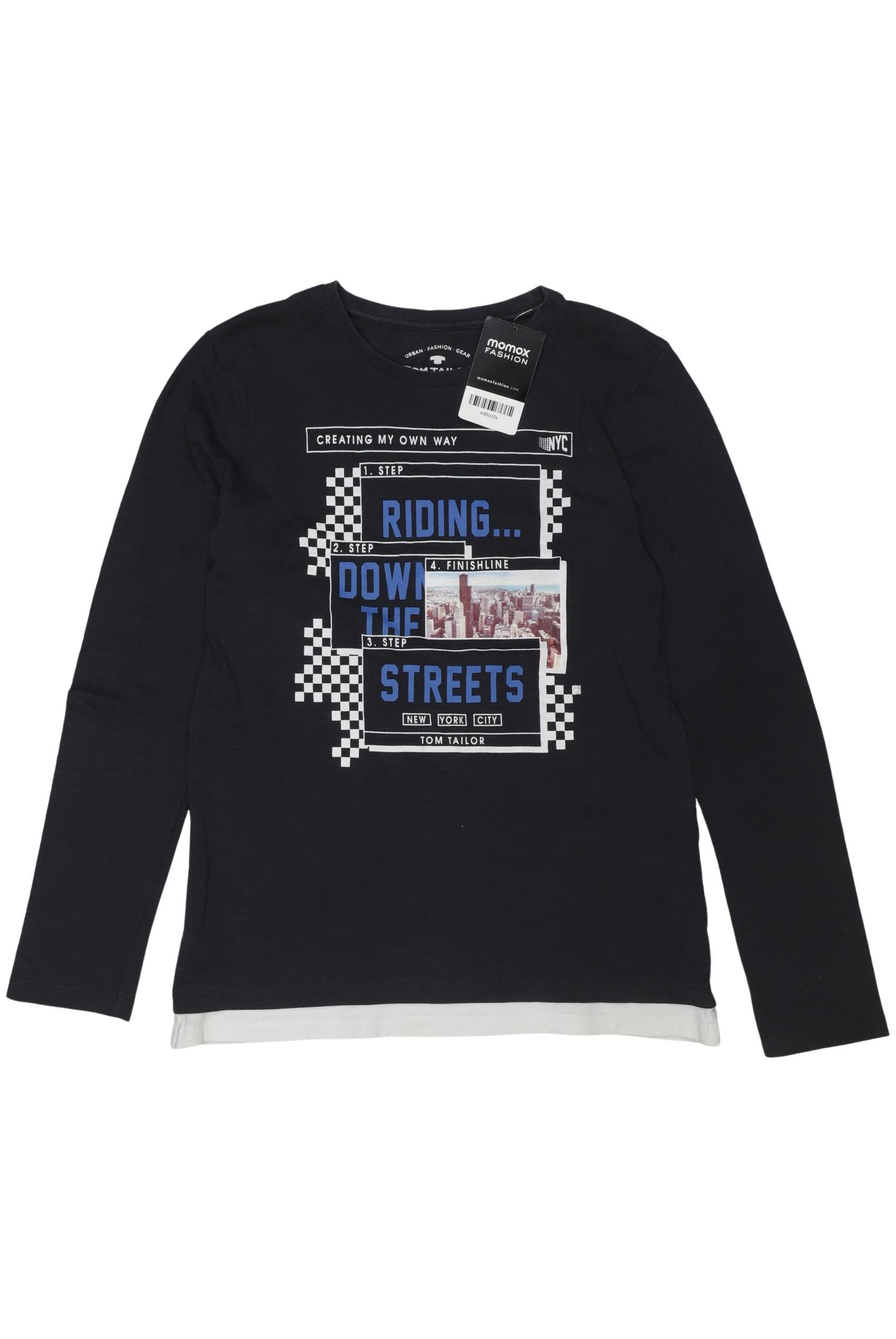 

Tom Tailor Jungen Langarmshirt, marineblau, Gr. 164