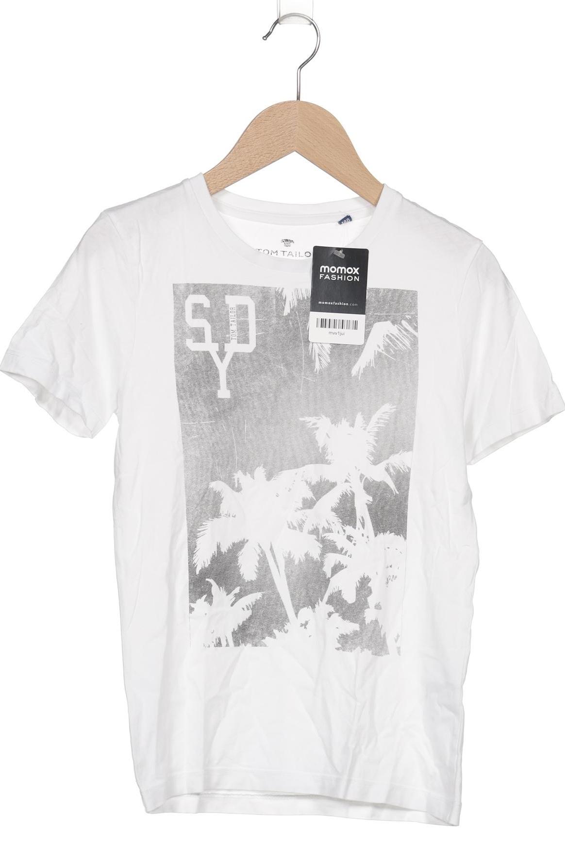 

Tom Tailor Herren T-Shirt, weiß, Gr. 140