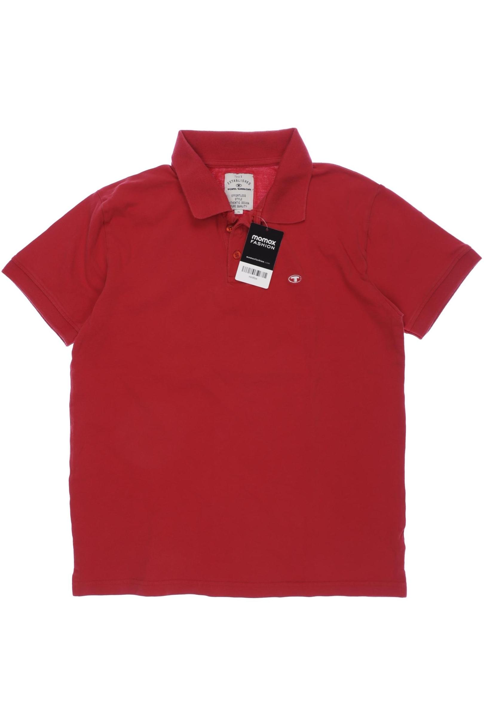 

Tom Tailor Herren Poloshirt, rot, Gr. 176