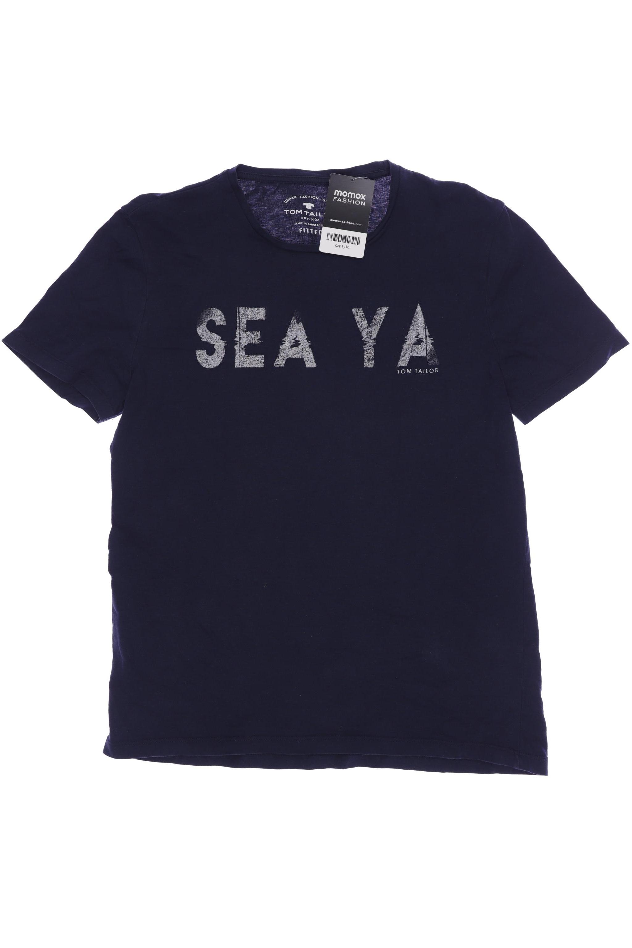 

Tom Tailor Herren T-Shirt, marineblau, Gr. 176