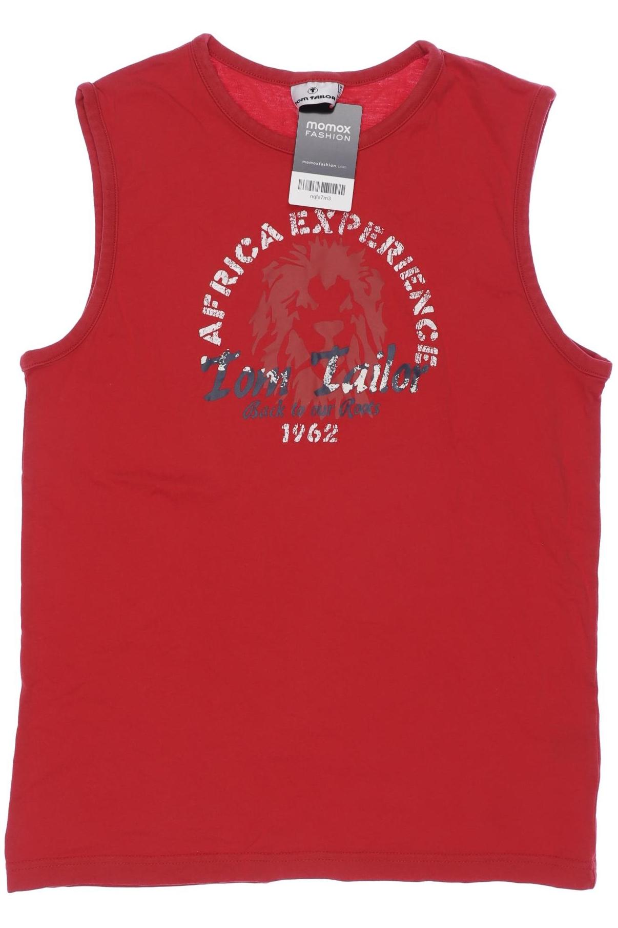 

Tom Tailor Herren T-Shirt, rot, Gr. 164