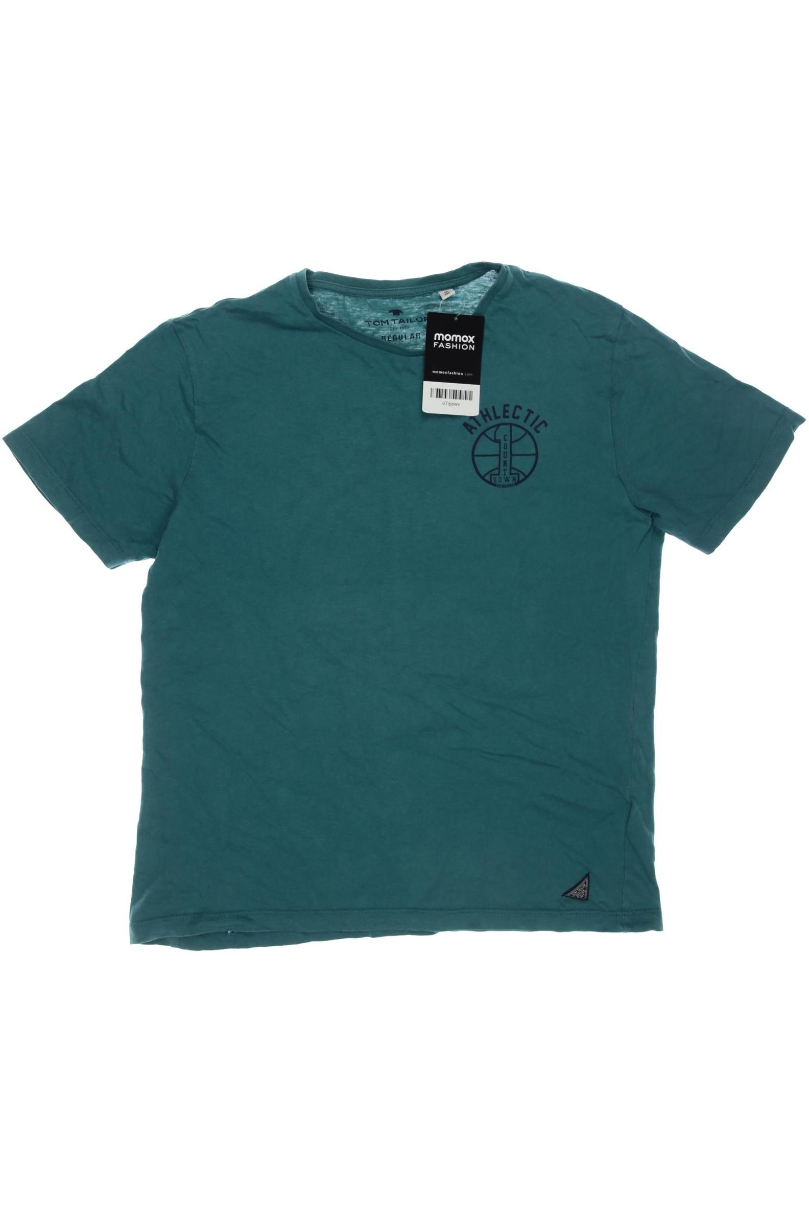 

Tom Tailor Herren T-Shirt, türkis, Gr. 152