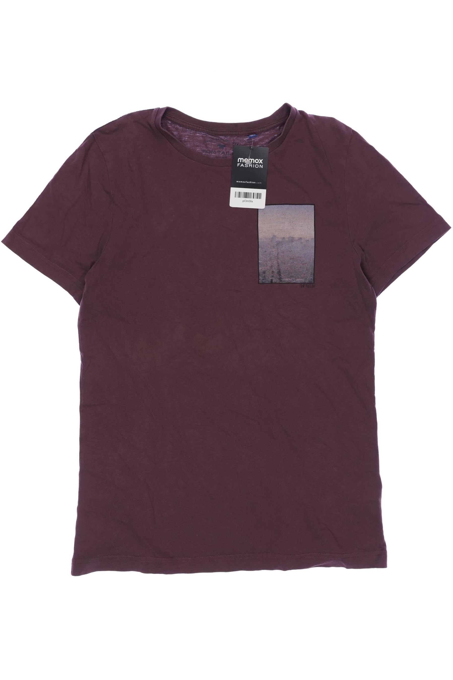 

Tom Tailor Herren T-Shirt, bordeaux, Gr. 164