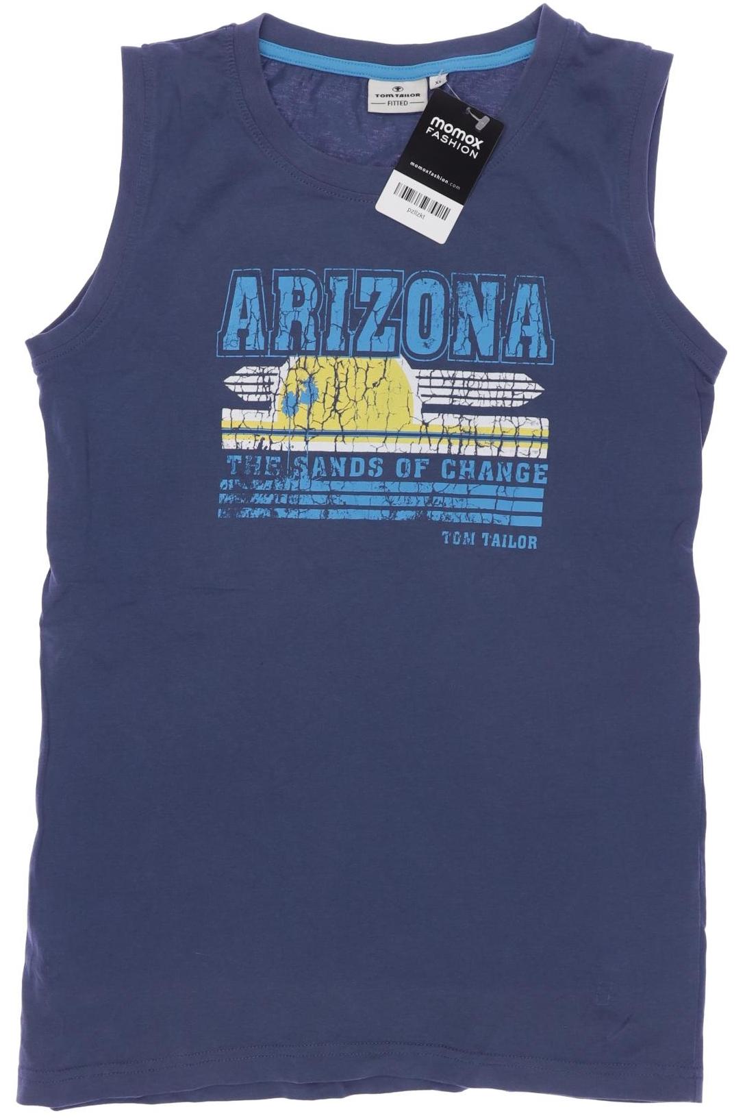 

Tom Tailor Herren T-Shirt, blau, Gr. 176