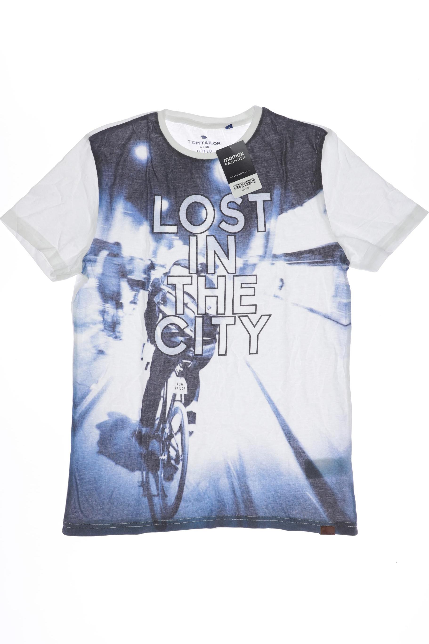 

Tom Tailor Herren T-Shirt, weiß, Gr. 176