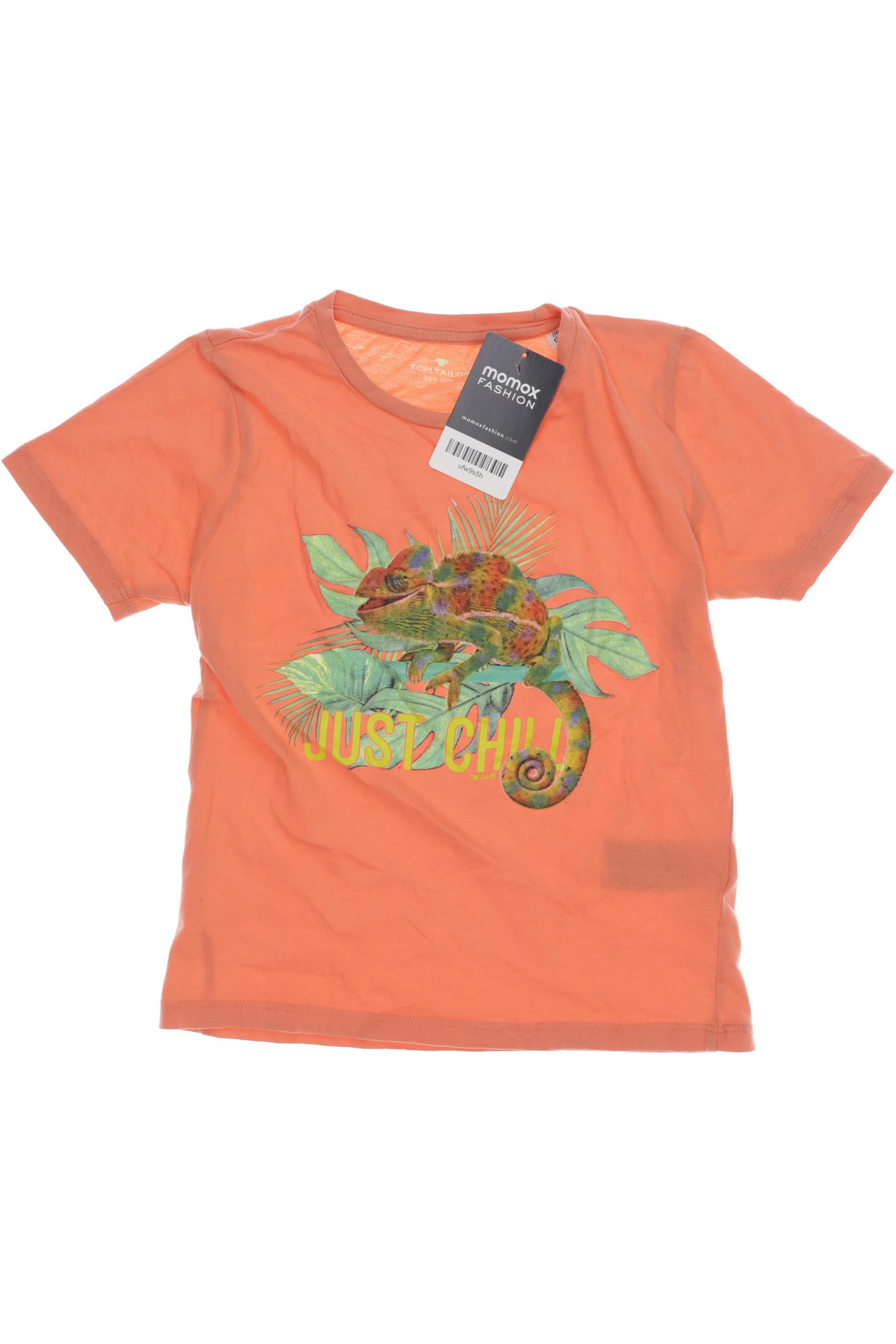 

Tom Tailor Herren T-Shirt, orange, Gr. 116