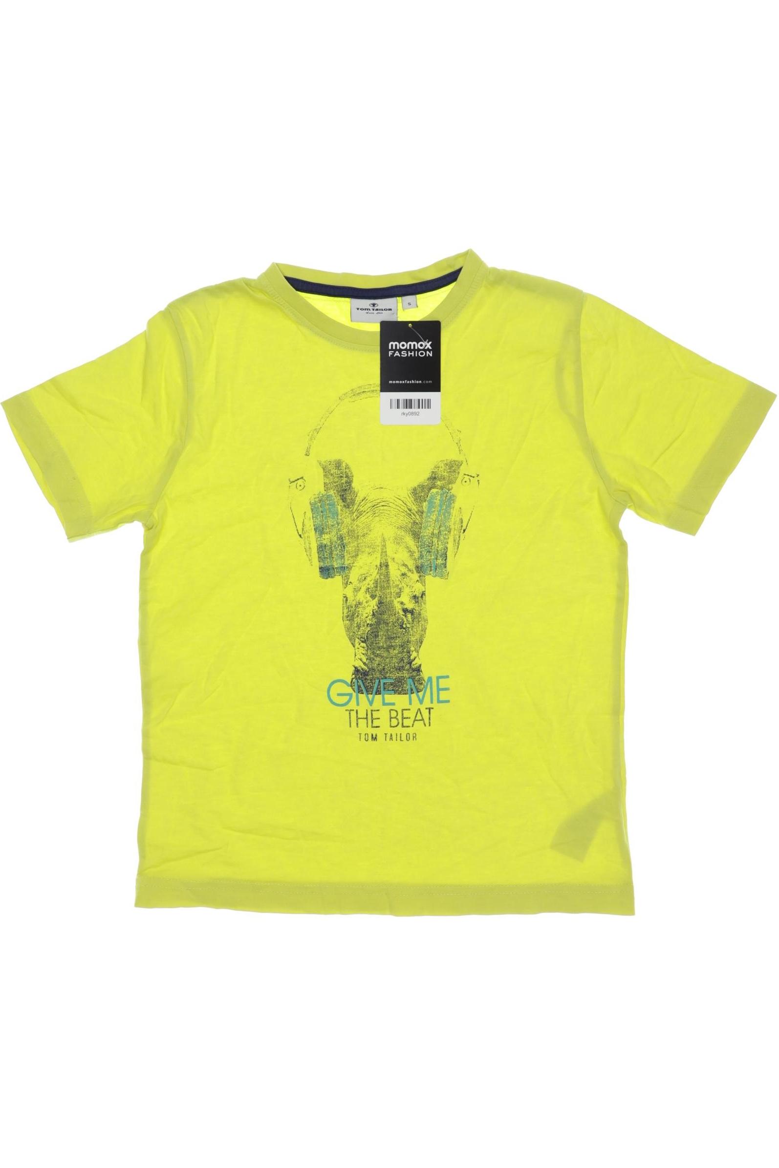 

Tom Tailor Herren T-Shirt, gelb, Gr. 134
