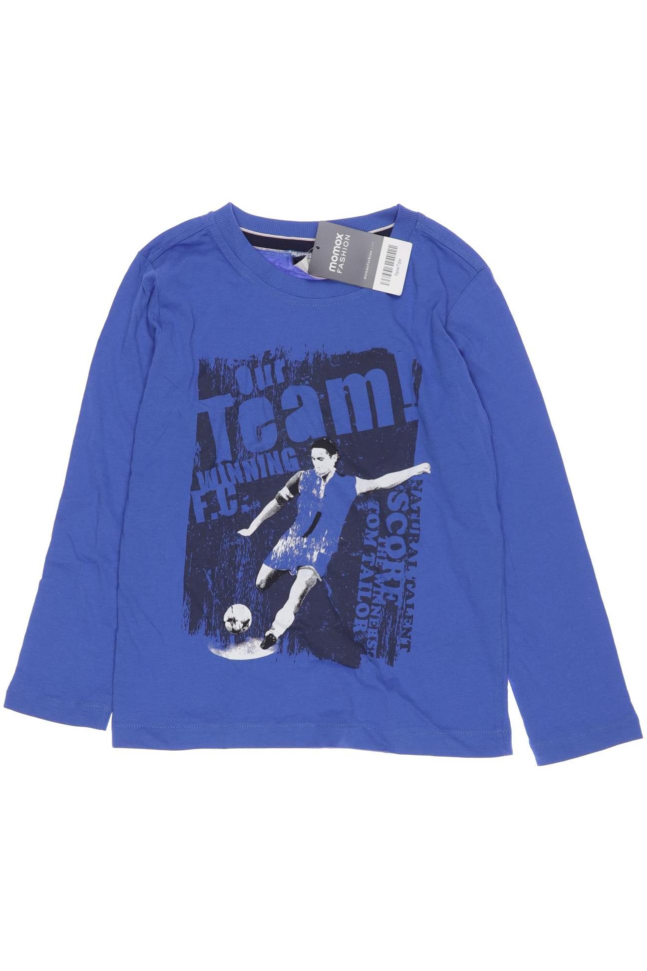 

Tom Tailor Herren Langarmshirt, blau, Gr. 116