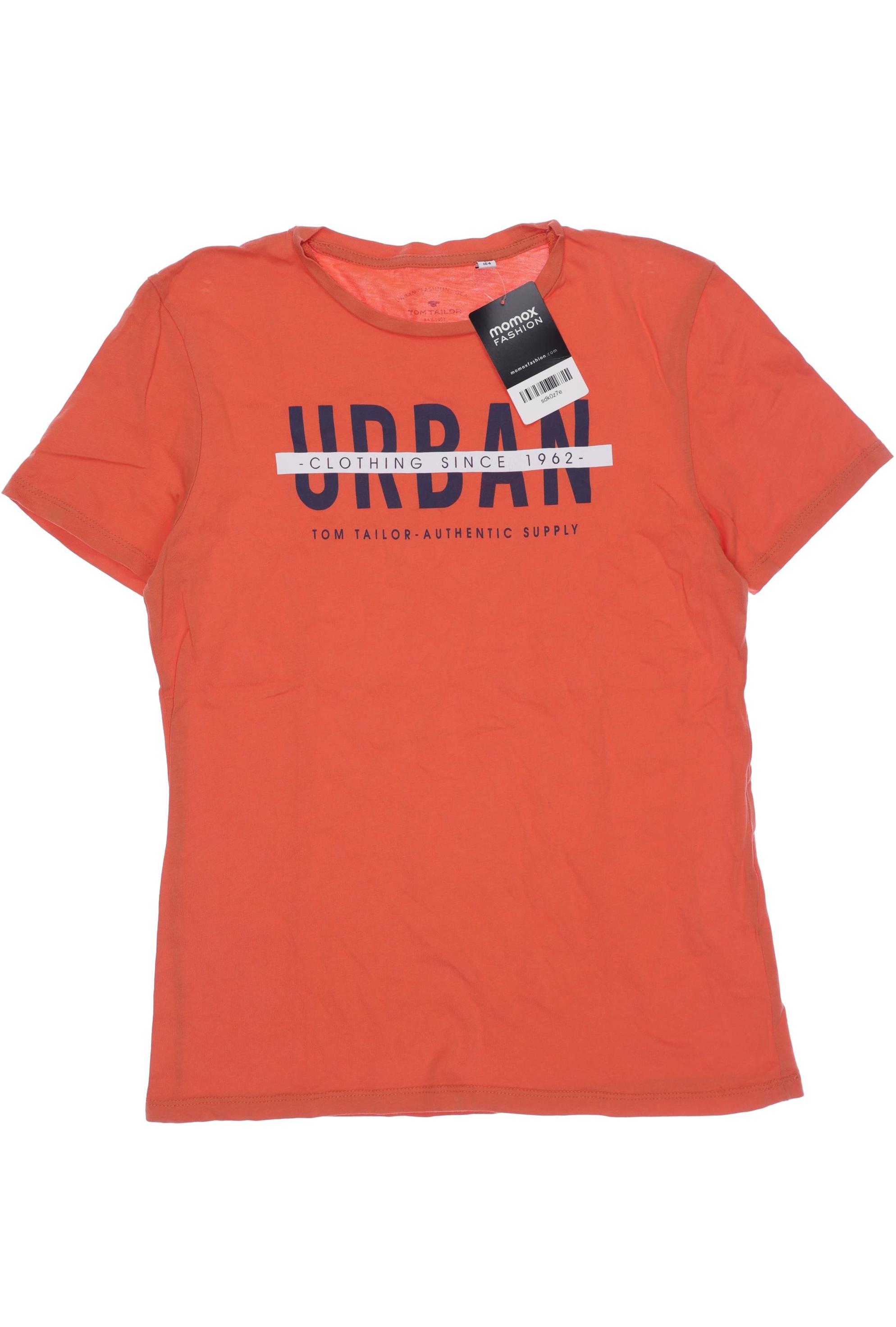 

Tom Tailor Herren T-Shirt, orange, Gr. 164