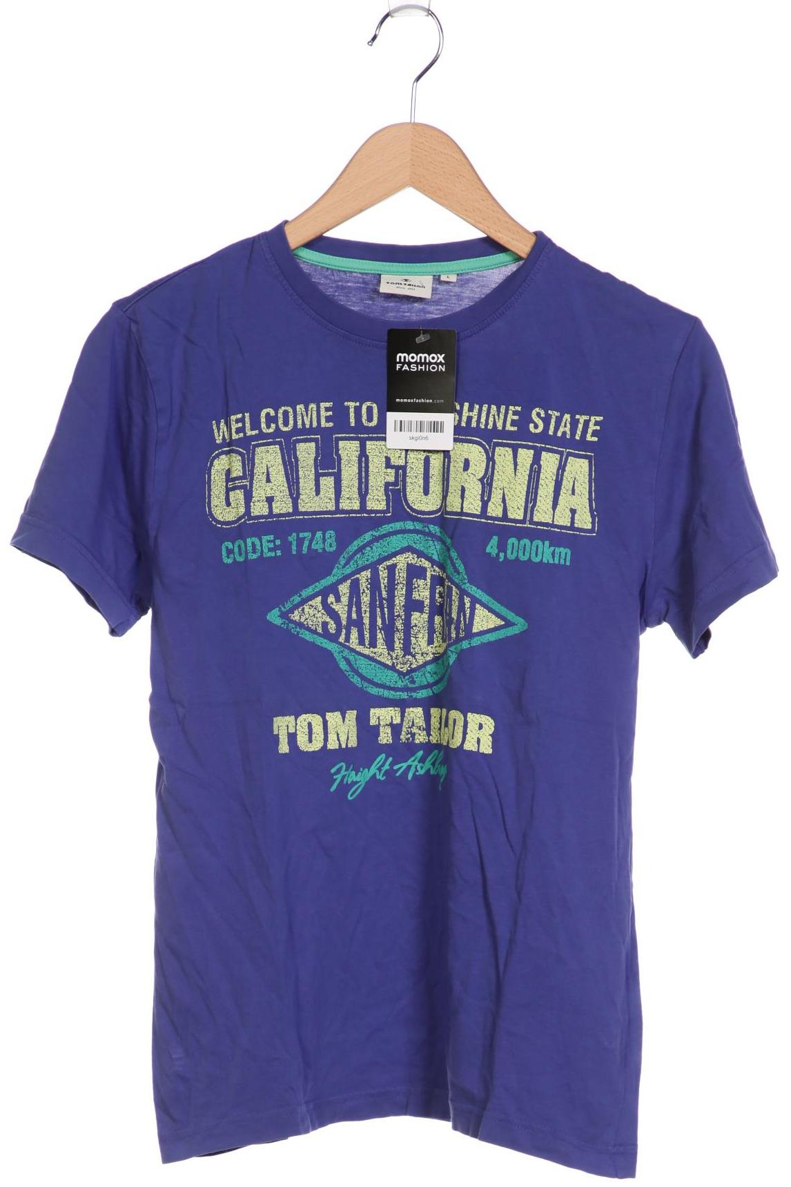 

Tom Tailor Herren T-Shirt, flieder, Gr. 158
